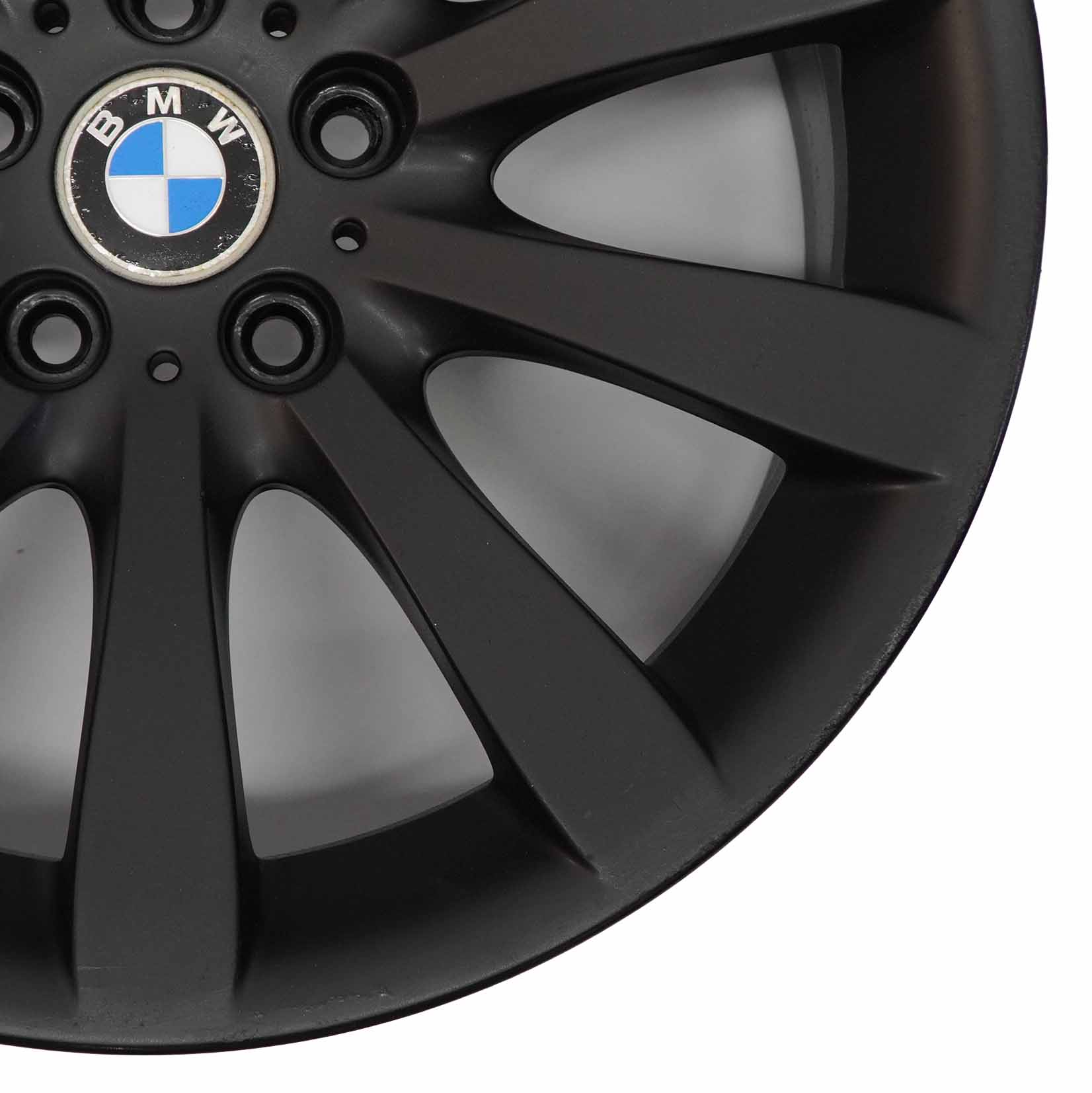 BMW E63 E64 Jante En Alliage Léger Noir 19" Star Spoke 218 9J ET:14 6770942