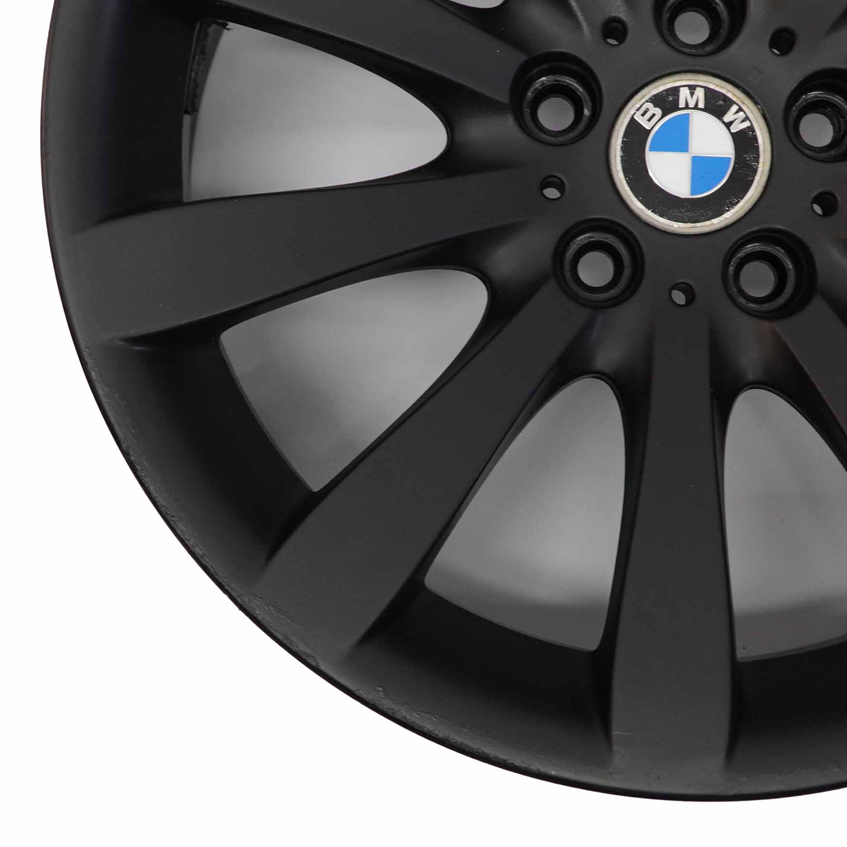 BMW E63 E64 Jante En Alliage Léger Noir 19" Star Spoke 218 9J ET:14 6770942