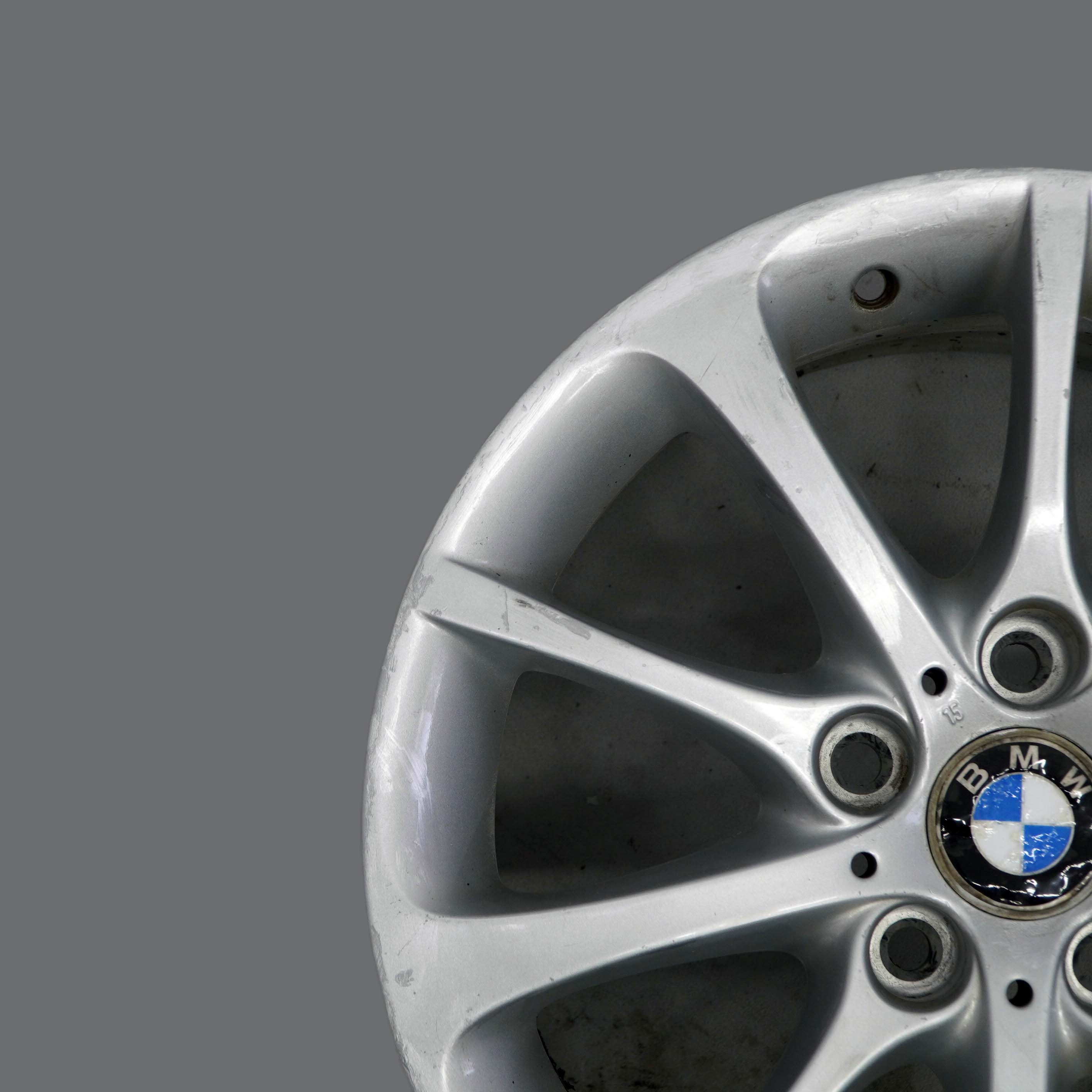 BMW Z4 E85 Silver Rear Alloy Wheel Rim 17" 8J ET:46 Star Spoke 200 6771157