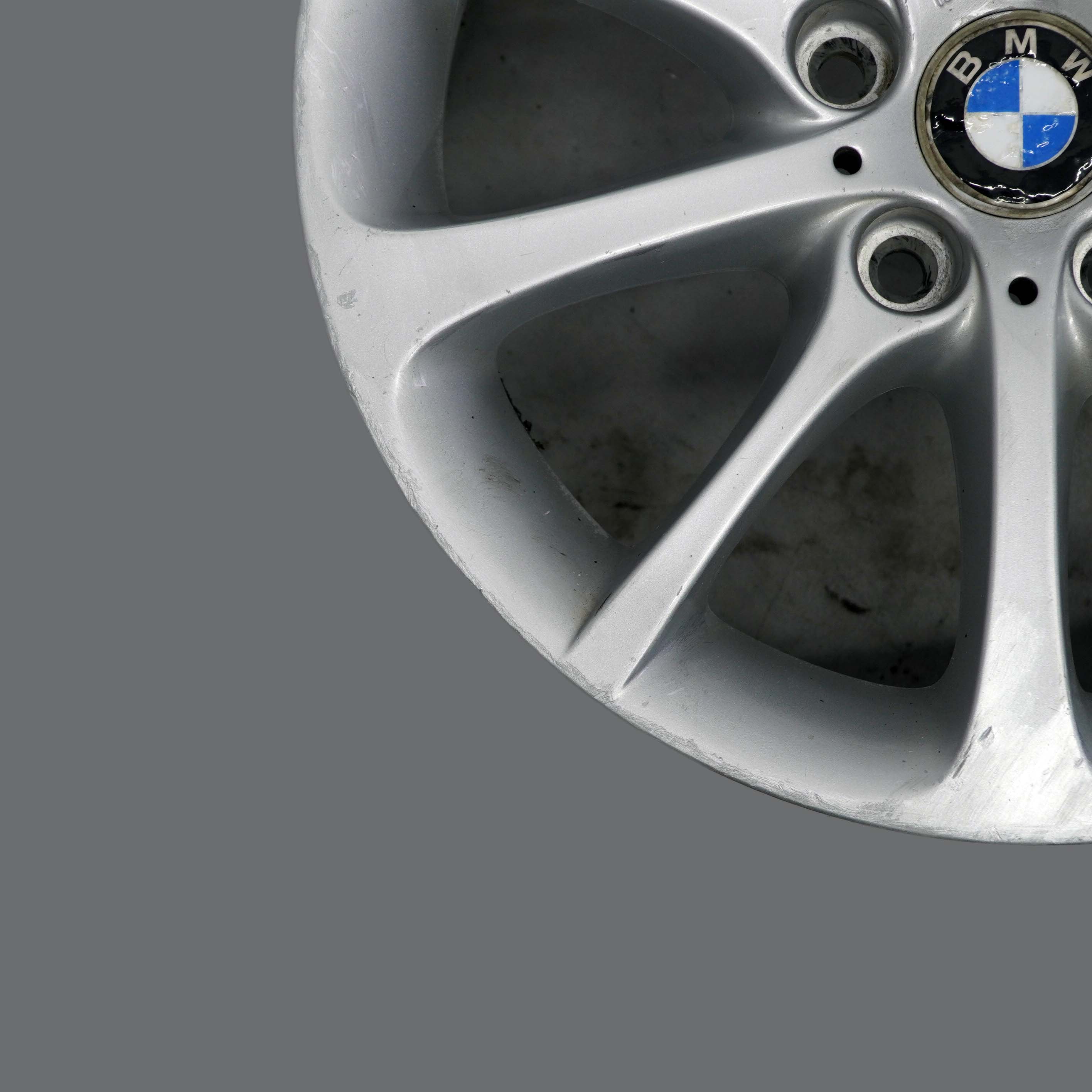 BMW Z4 E85 Silver Rear Alloy Wheel Rim 17" 8J ET:46 Star Spoke 200 6771157