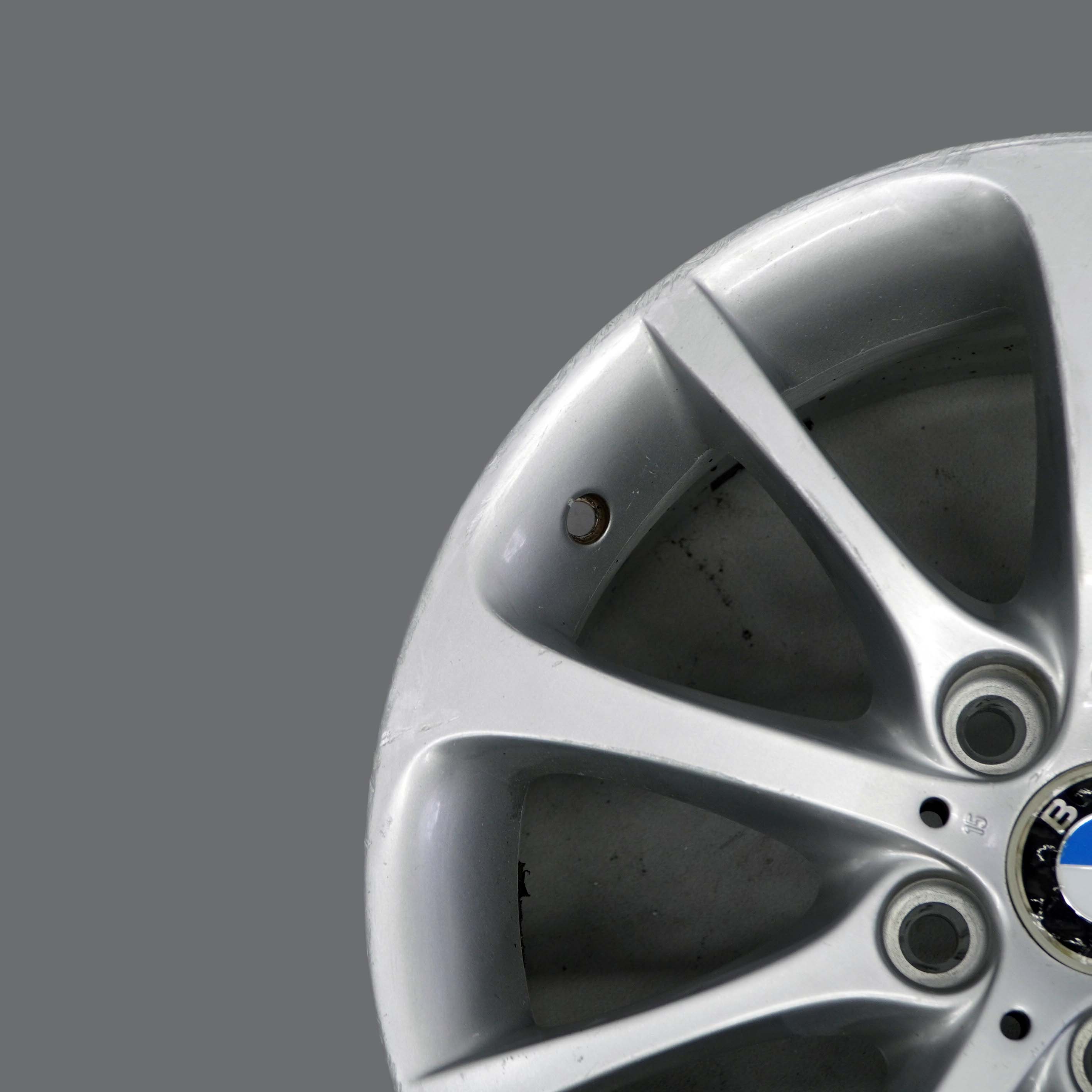 BMW E46 Z4 E85 Silber Hinten Alufelge Alu Felge 18" 8,5J M Doppelspeiche 135