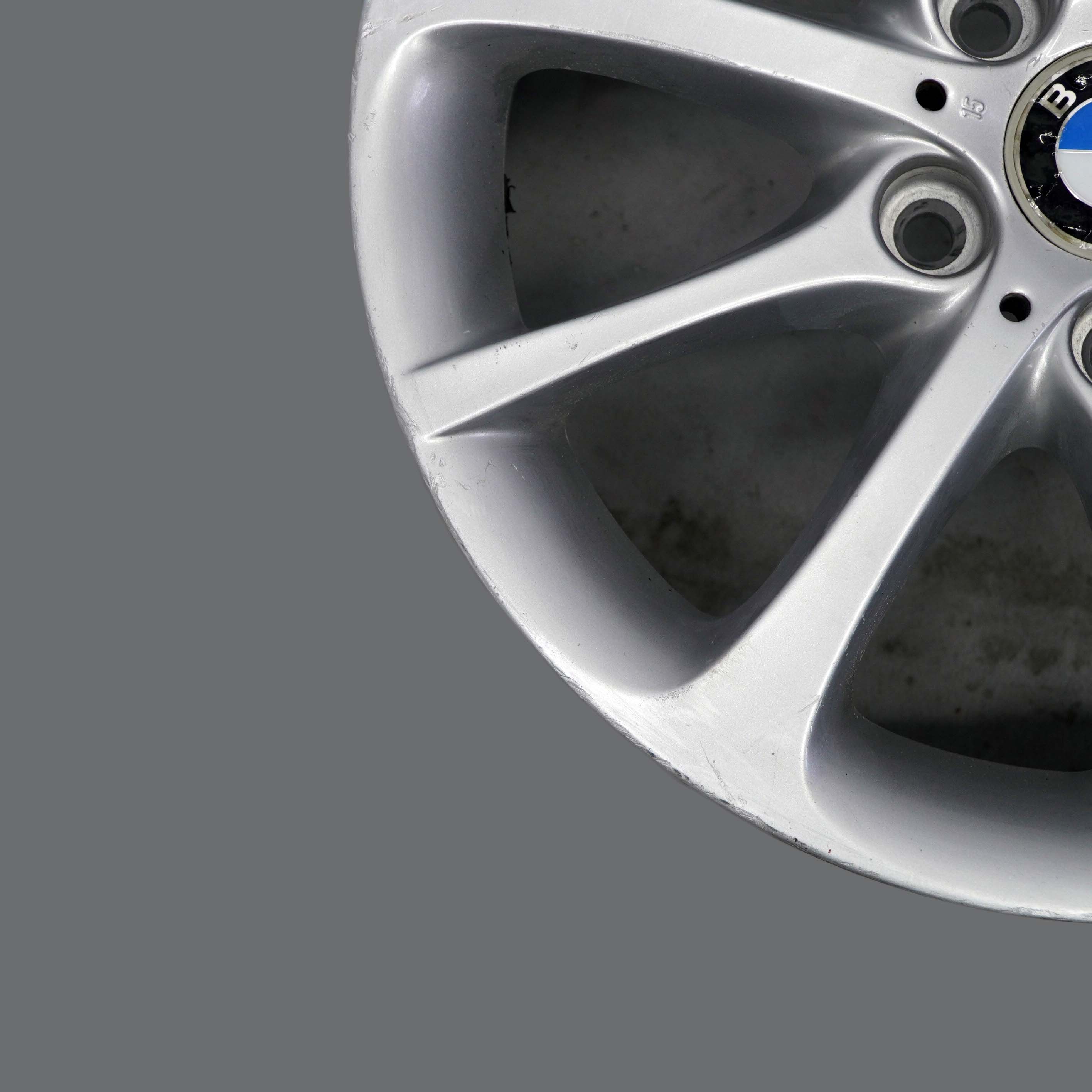 BMW E46 Z4 E85 Silber Hinten Alufelge Alu Felge 18" 8,5J M Doppelspeiche 135