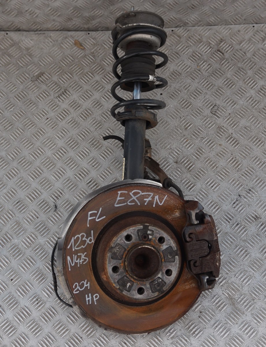 BMW 1 Series E87 LCI 123d N47S Front Left N/S Spring Strut Brake Suspension Leg