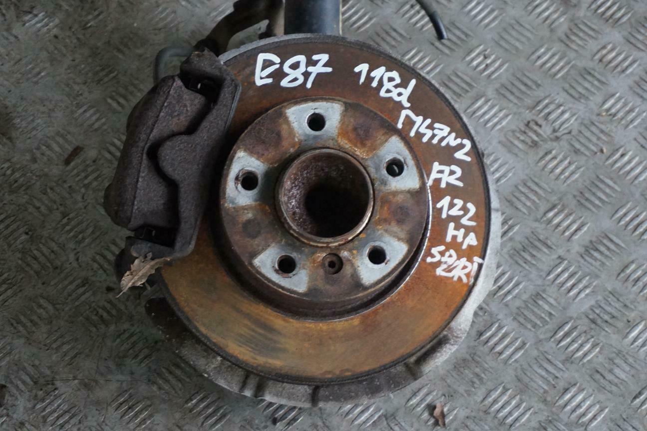 BMW 1 E87 118d M47N2 Sport Front Right O/S Spring Strut Brake Suspension Leg Hub