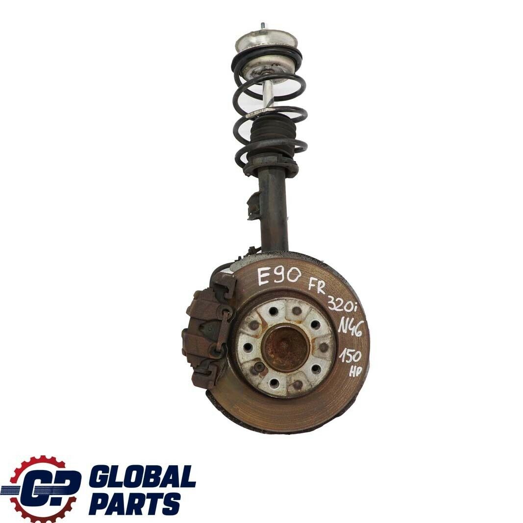 BMW 3 Series E90 320i N46 FRONT RIGHT O/S SPRING STRUT LEG SUSPENSION BRAKE HUB