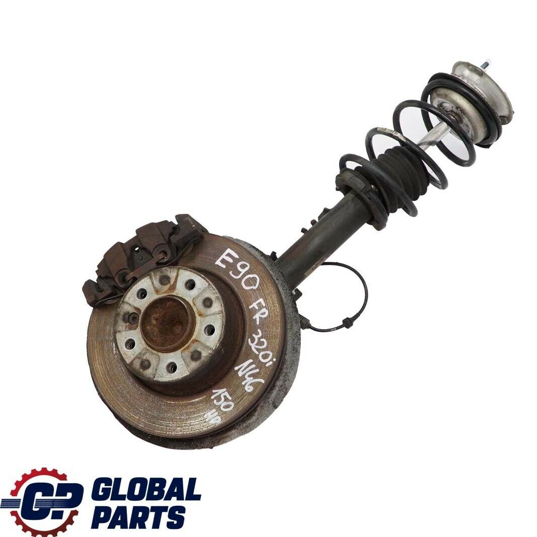 BMW 3 Series E90 320i N46 FRONT RIGHT O/S SPRING STRUT LEG SUSPENSION BRAKE HUB