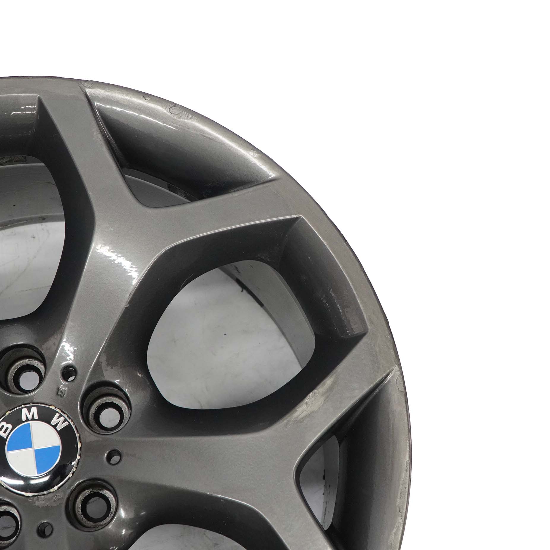 BMW X5 E70 Grau Hinten  Alu Felge Alufelge  Rim 20" Y-Speiche 214 6772250