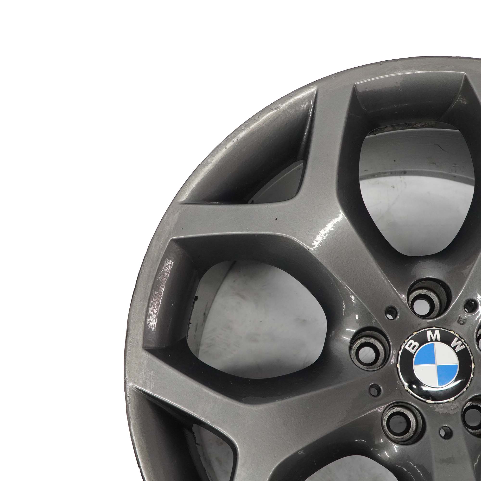 BMW X5 E70 Grau Hinten  Alu Felge Alufelge  Rim 20" Y-Speiche 214 6772250