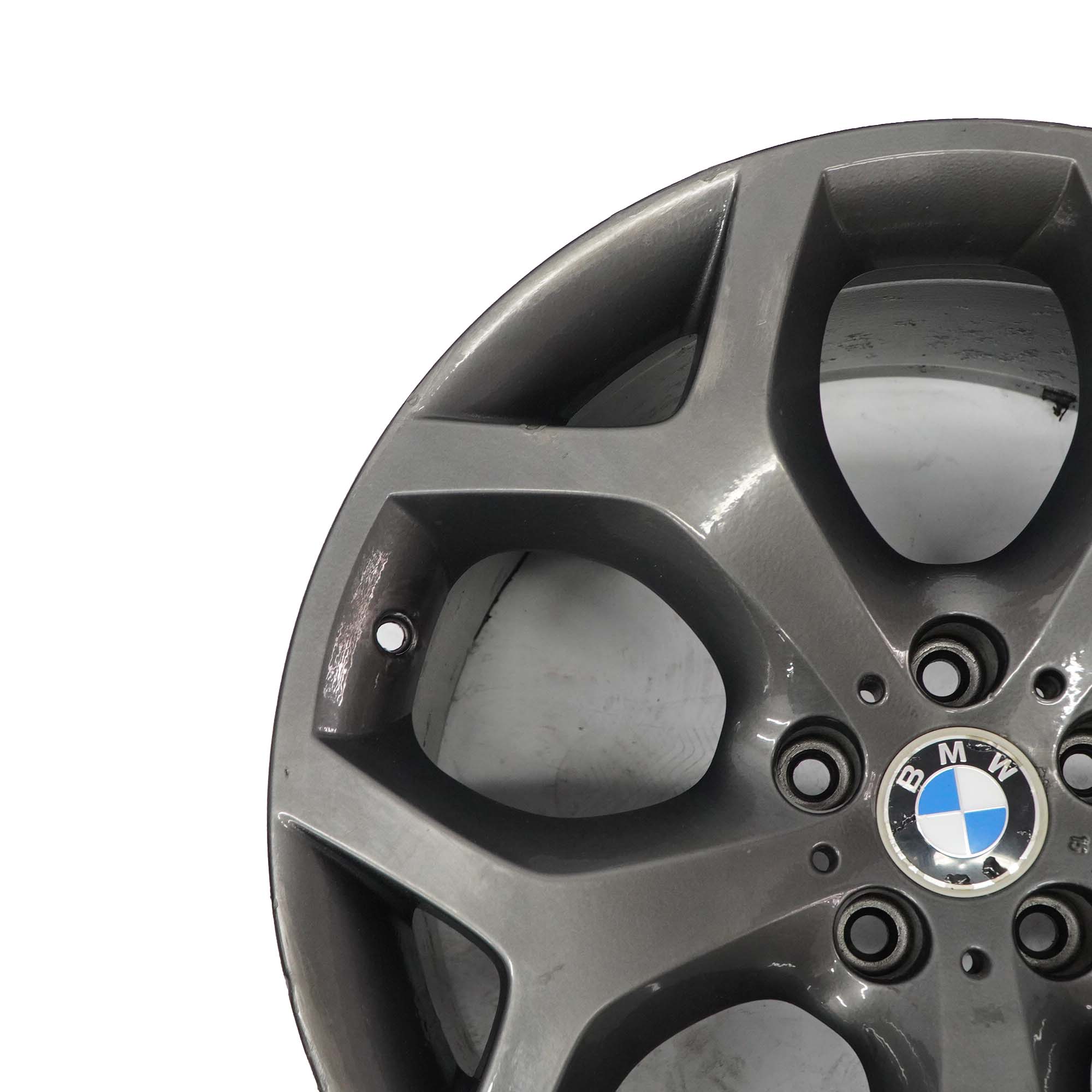 BMW X5 E70 Grau Hinten  Alu Felge Alufelge  Rim 20" Y-Speiche 214 6772250