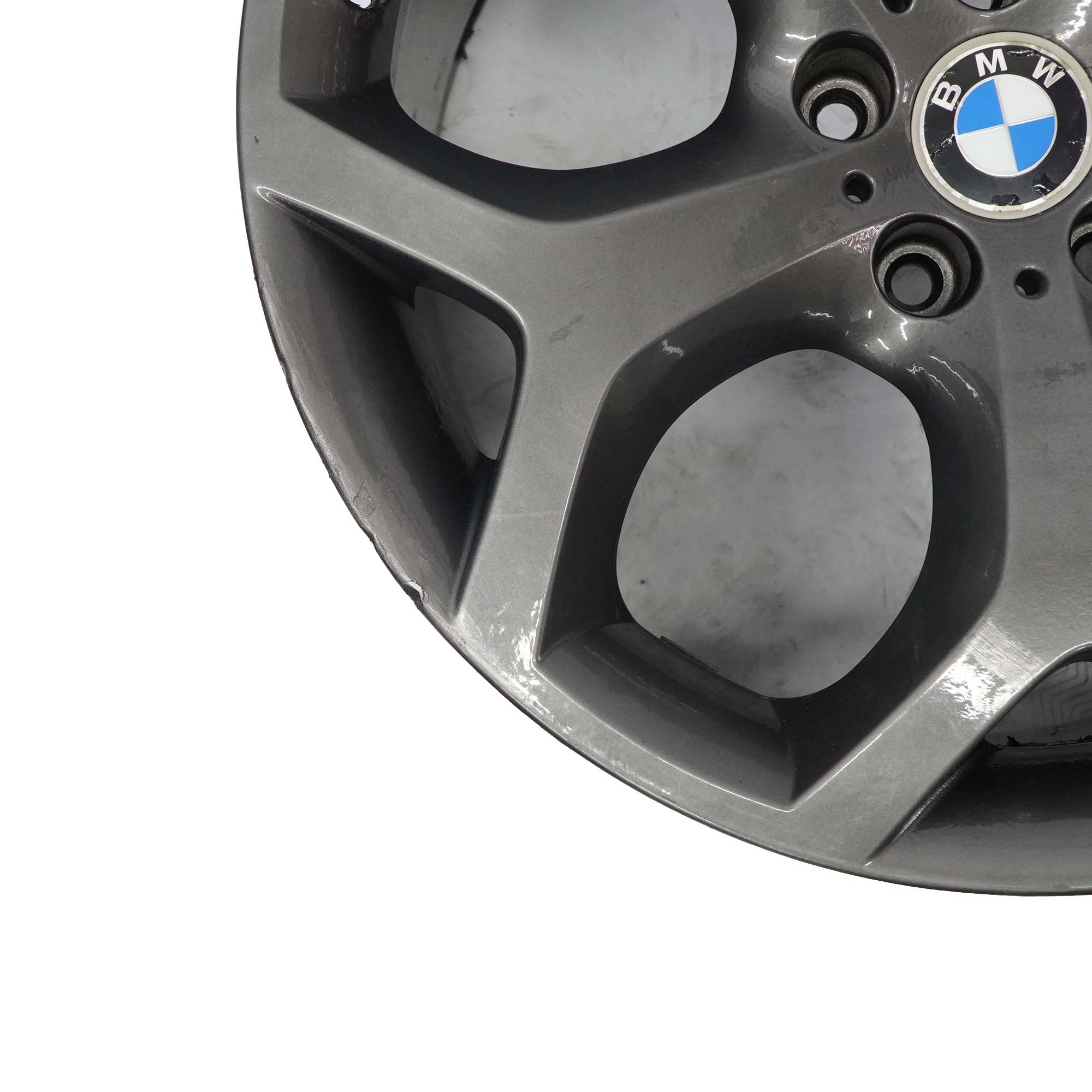 BMW X5 E70 Grau Hinten  Alu Felge Alufelge  Rim 20" Y-Speiche 214 6772250