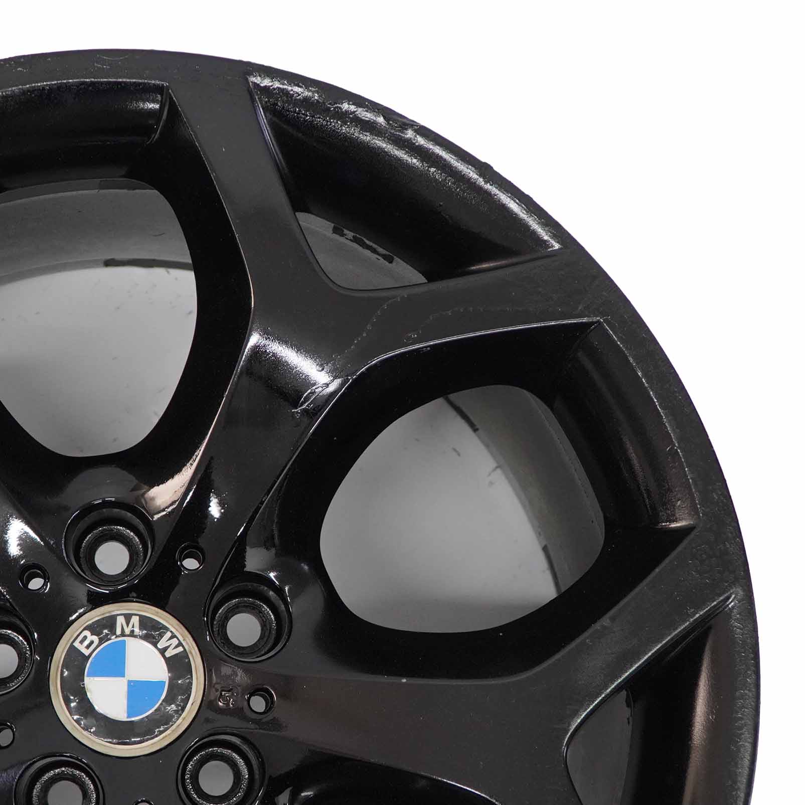 BMW X5 E70 Schwarz Hinten Alu Felge Alufelge Rim 20" Y-Speiche 214 6772250