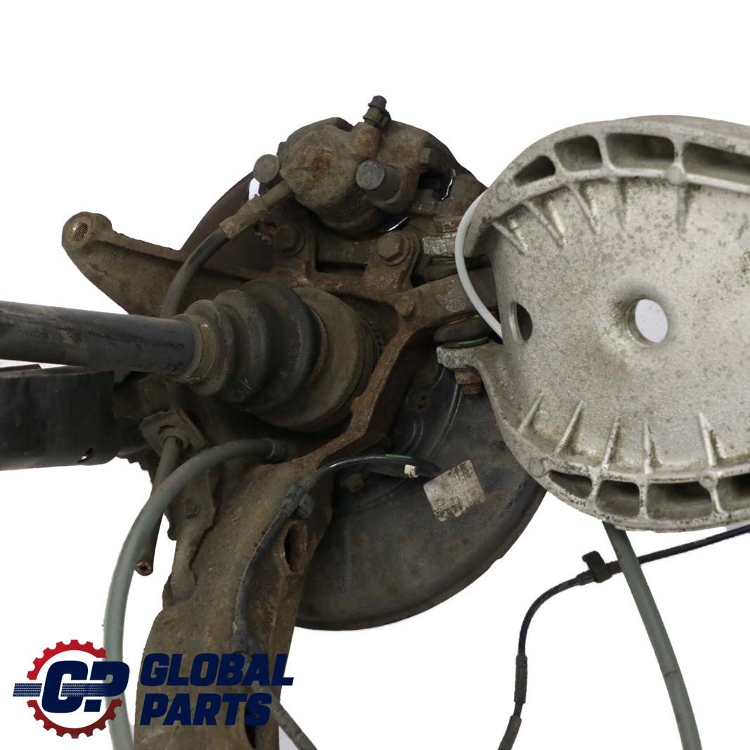 BMW 3 E46 318i N46 Rear Left N/S Suspension Leg Brake Disc Wheel Hub Axle