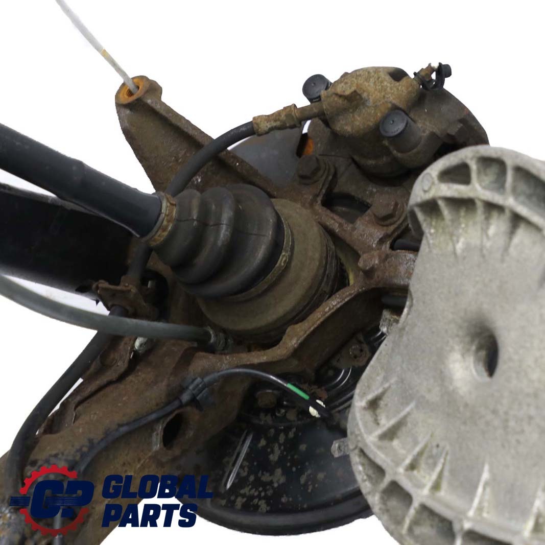 BMW 3 E46 320d M47N Rear Left N/S Suspension Leg Brake Disc Wheel Hub Axle