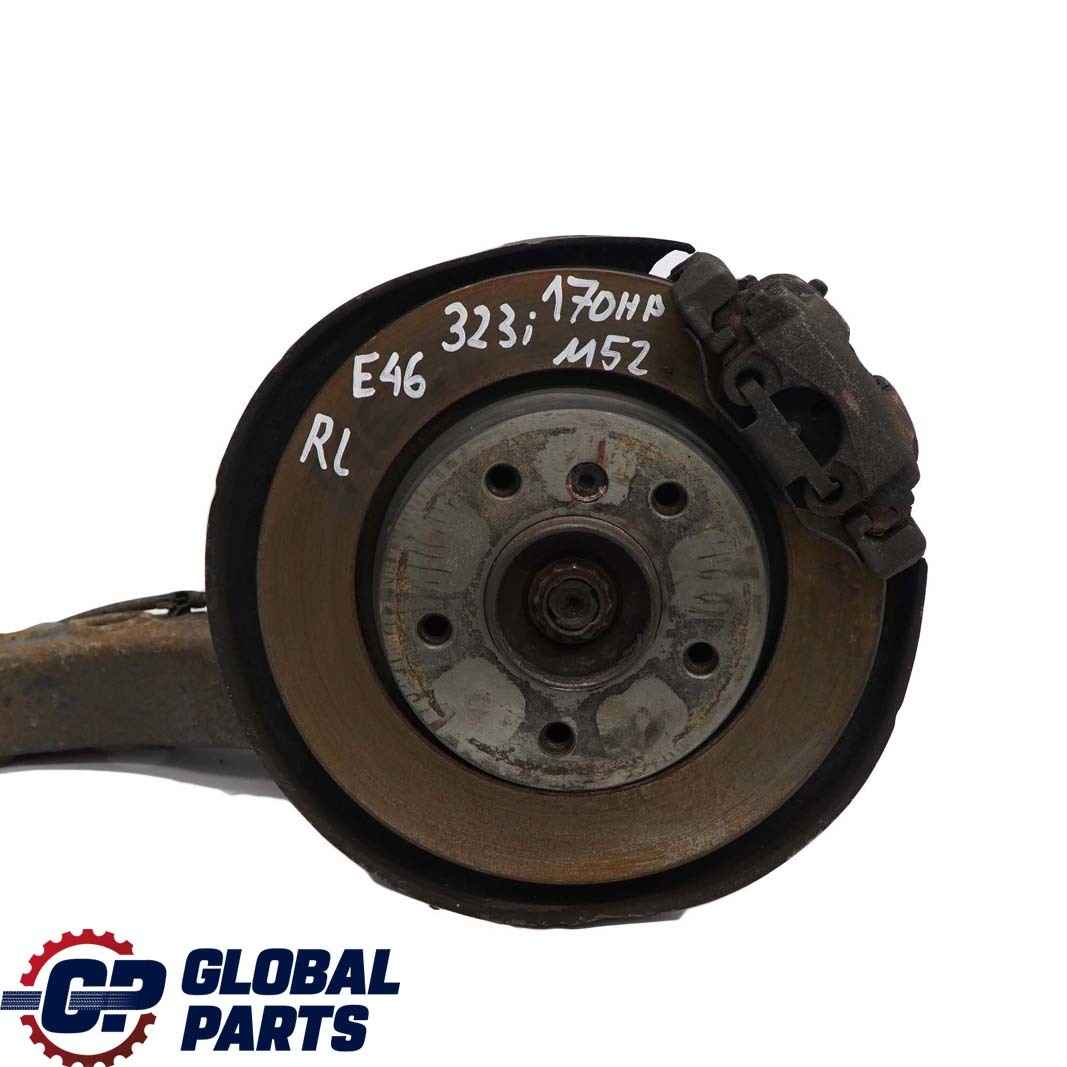 BMW 3 E46 323i M52 Rear Left N/S Suspension Leg Brake Wheel Hub Axle