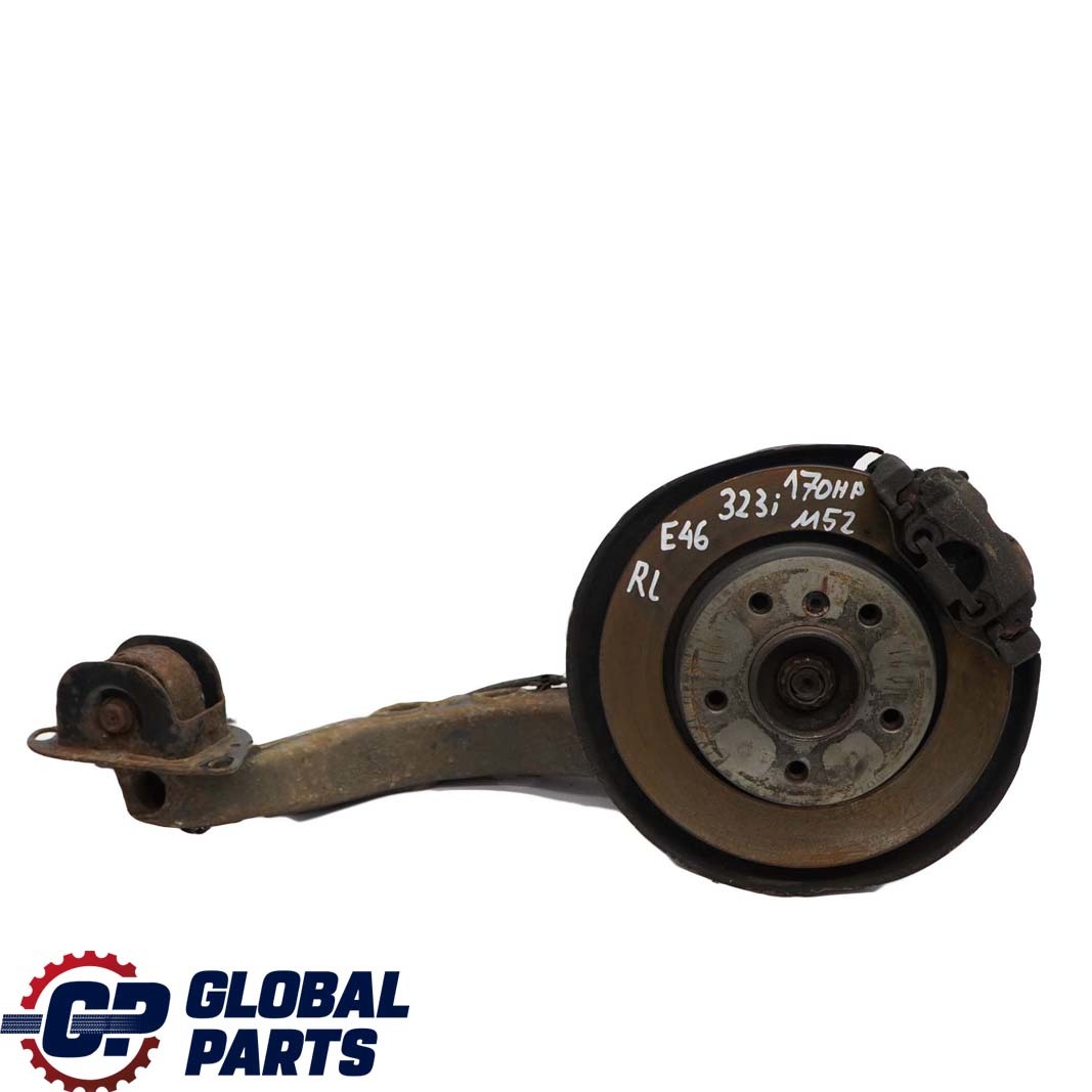 BMW 3 E46 323i M52 Rear Left N/S Suspension Leg Brake Wheel Hub Axle