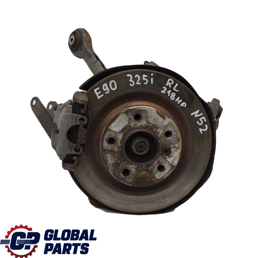 BMW 3 E90 325i N52 Rear Left N/S Suspension Leg Axle Brake Hub