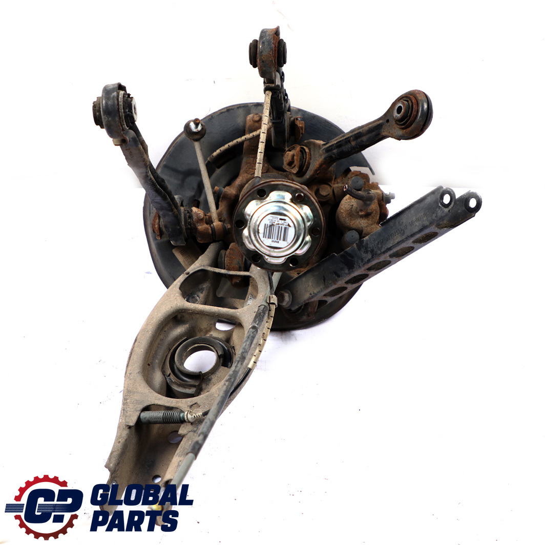 BMW 1 Series E87 130i N52 Rear Left N/S Suspension Leg Axle Brake Disc Hub Set