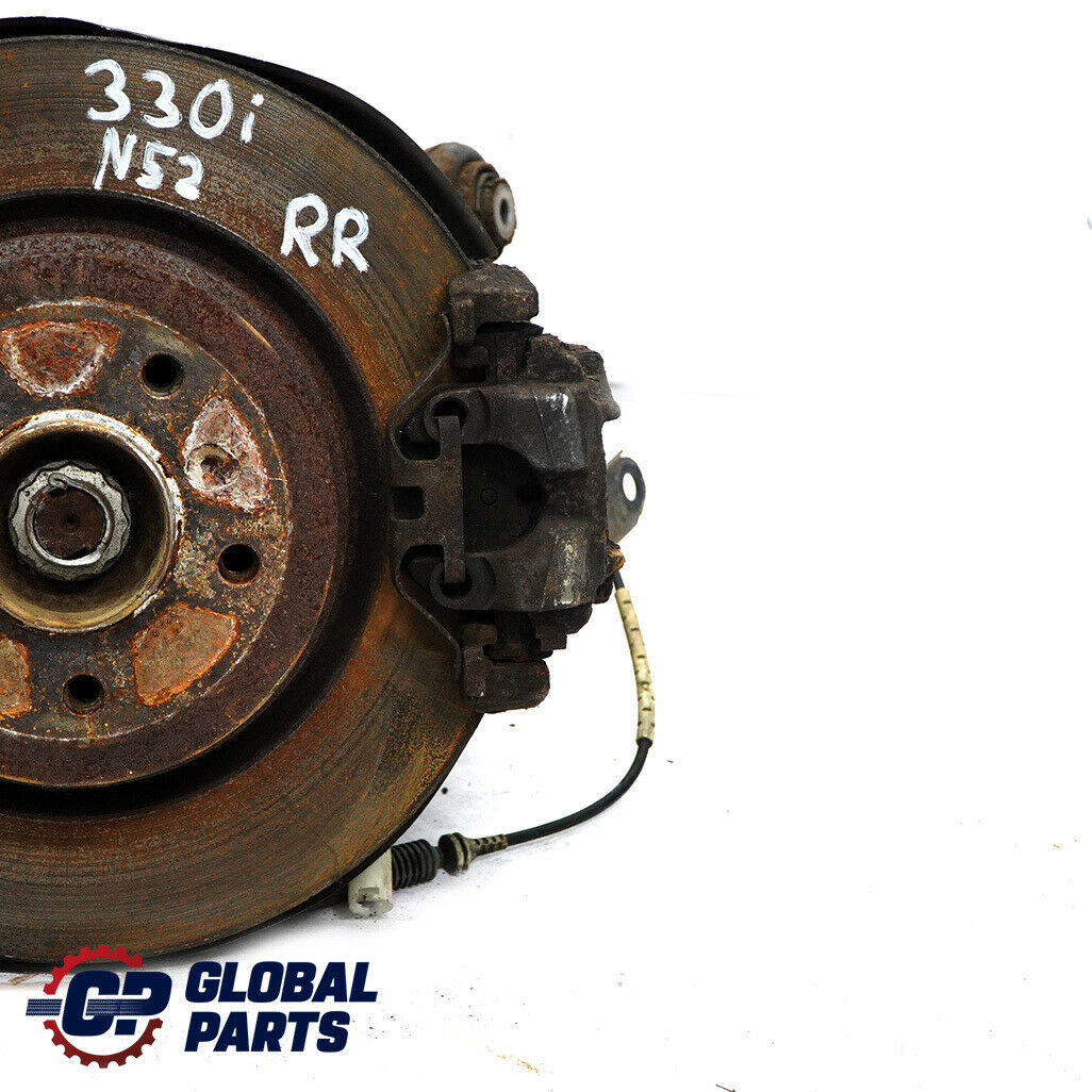 BMW 3 Series E90 330i N52 Rear Right O/S Axle Leg Suspension Brake Disc Hub