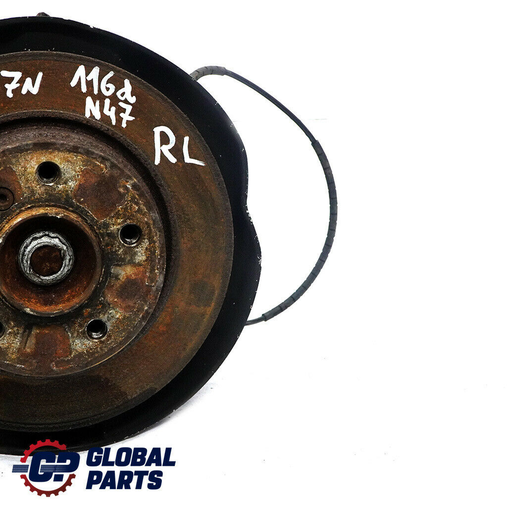 BMW 1 Series E81 E87 LCI 116d N47 Rear Left N/S Suspension Leg Axle Brake Disc