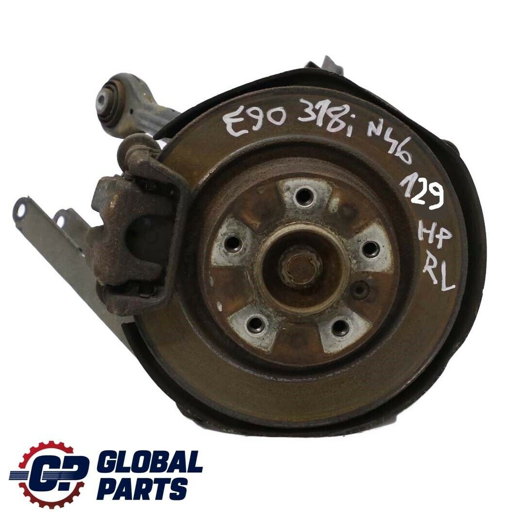 BMW 3 Series E90 318i N46 Rear Left N/S Leg Suspension Carrier Hub Brake Disc