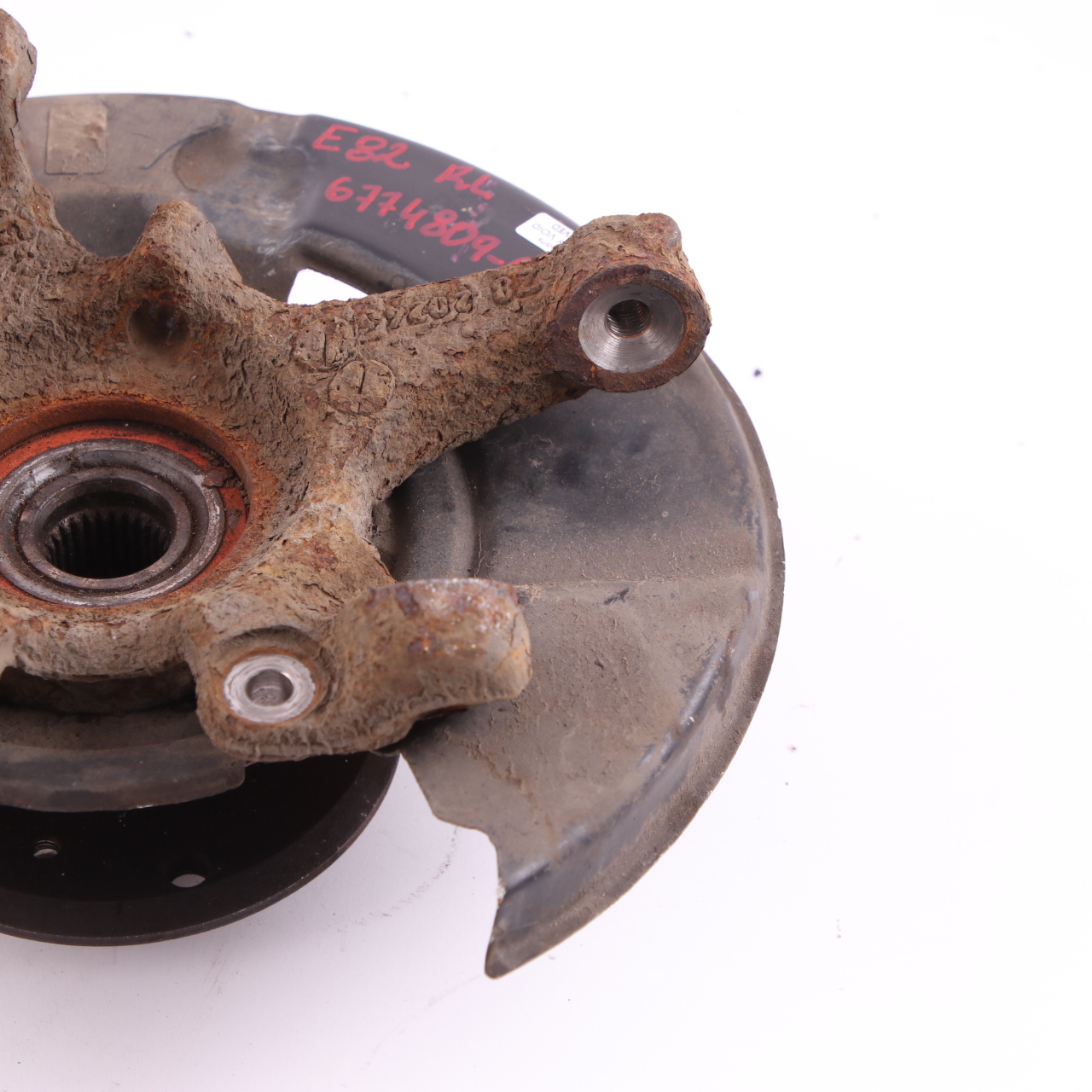 BMW 1 Series E82 E88 Rear Left N/S Suspension Wheel Carrier Drive Flange Hub 