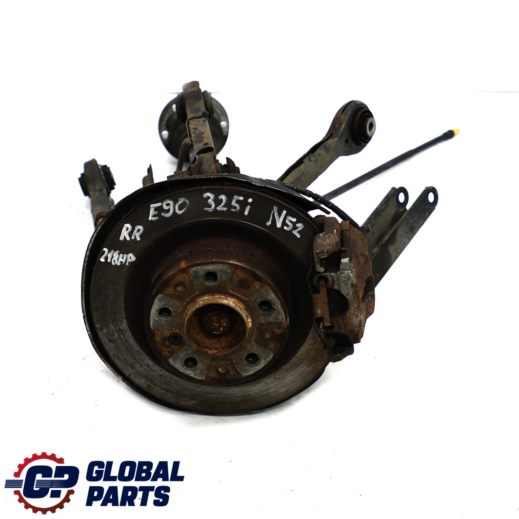 BMW 3 E90 325i N52 Rear Right O/S Suspension Leg Axle Brake Hub