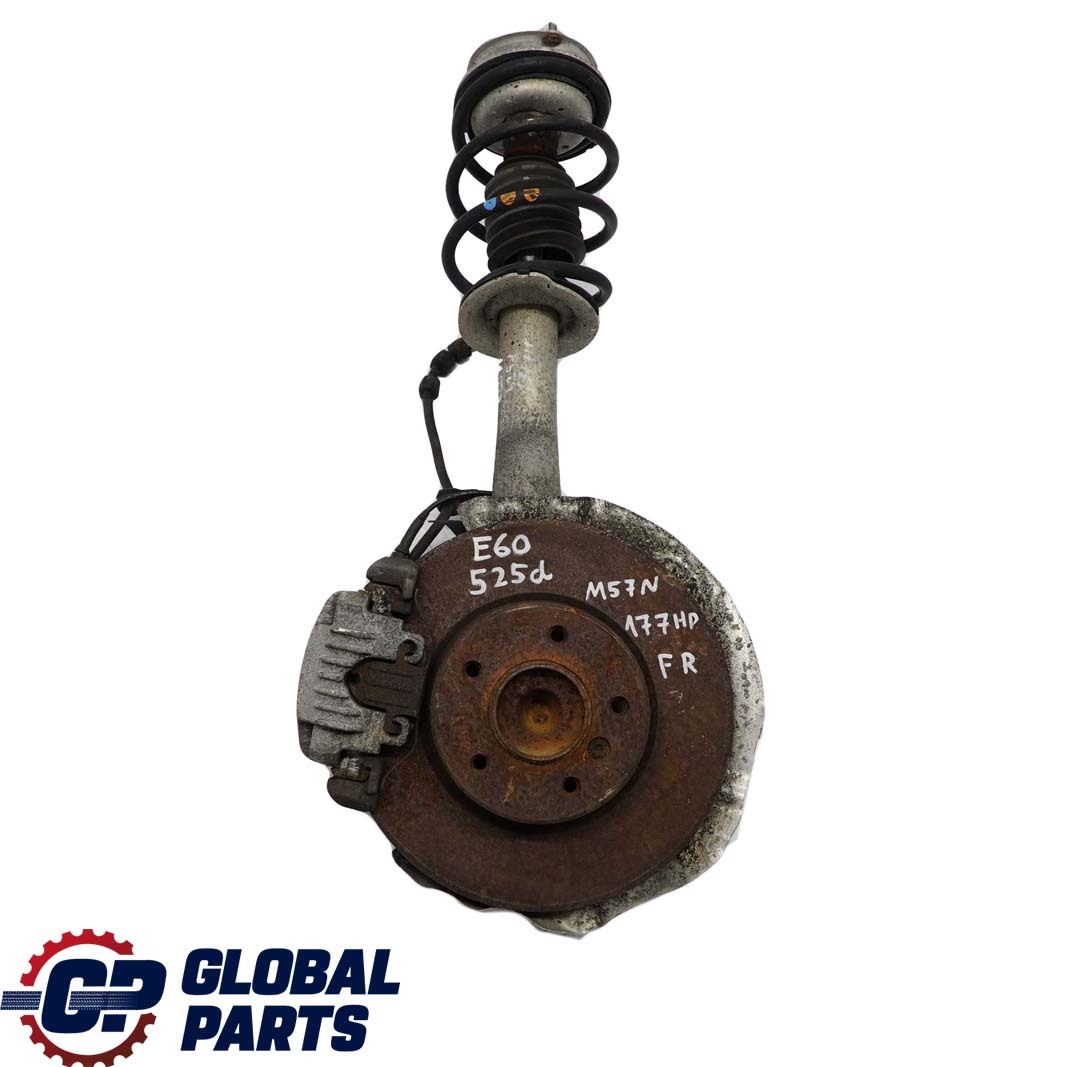 BMW 5 E60 Saloon 525d M57N Front Right O/S Spring Brake Suspension Leg Hub