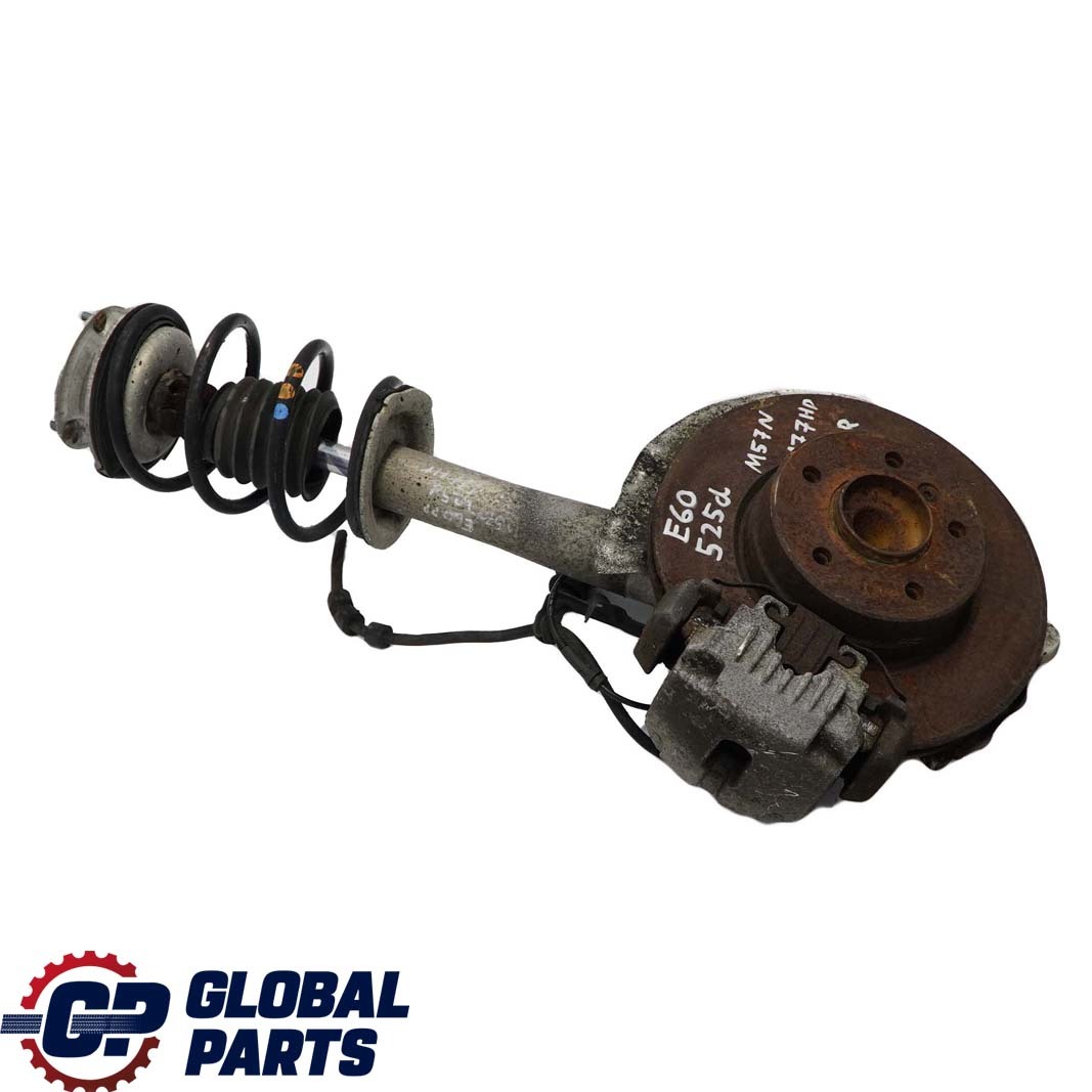 BMW 5 E60 Saloon 525d M57N Front Right O/S Spring Brake Suspension Leg Hub