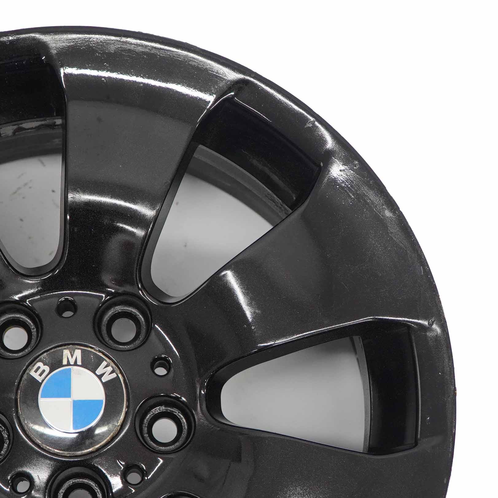 BMW E90 E91 E92 Jante Alliage Noir Spider Spoke 158 17" 8J ET:34 6775596