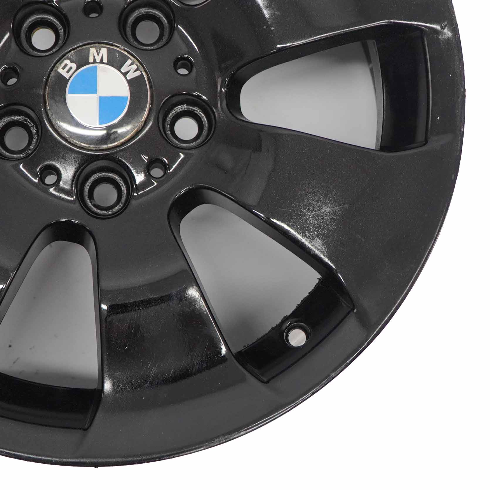 BMW E90 E91 E92 Jante Alliage Noir Spider Spoke 158 17" 8J ET:34 6775596