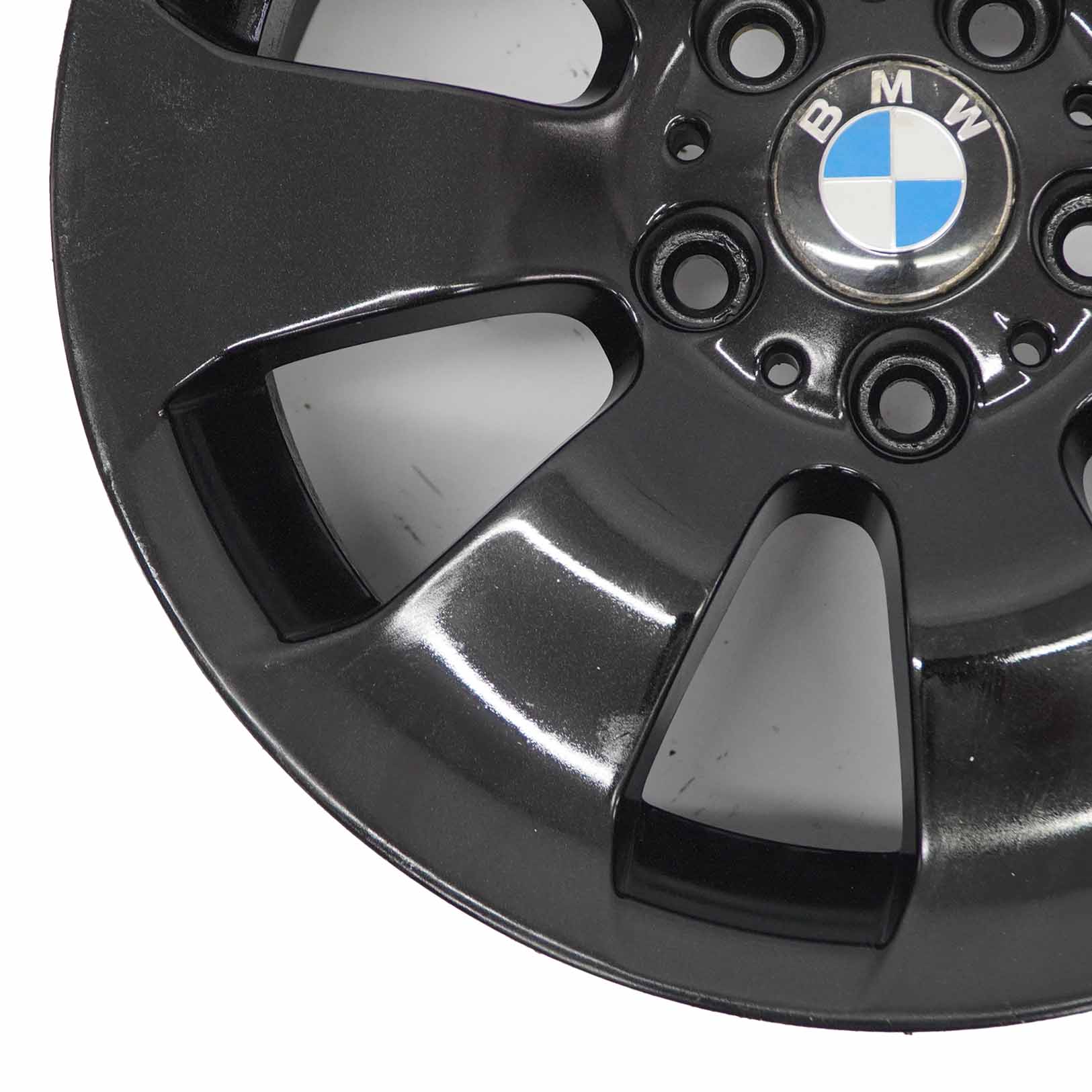 BMW E90 E91 E92 Jante Alliage Noir Spider Spoke 158 17" 8J ET:34 6775596