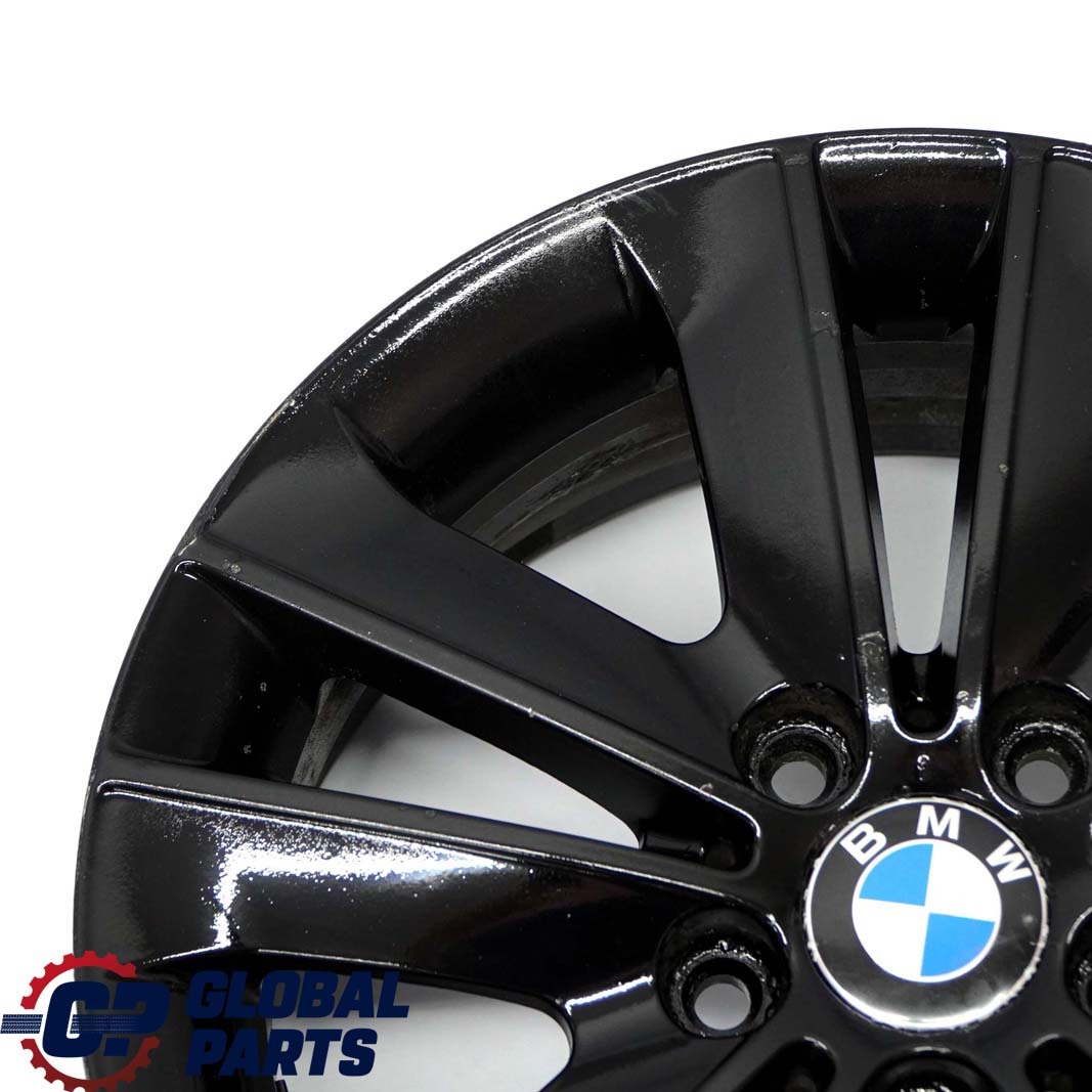 BMW E81 E82 E87 E88 Noir Jantes Alu Alliage 17" Parle De V 141 ET:47 7J