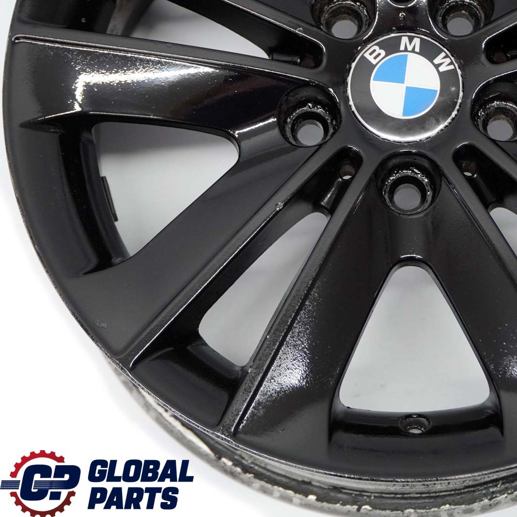 BMW E81 E82 E87 E88 Noir Jantes Alu Alliage 17" Parle De V 141 ET:47 7J