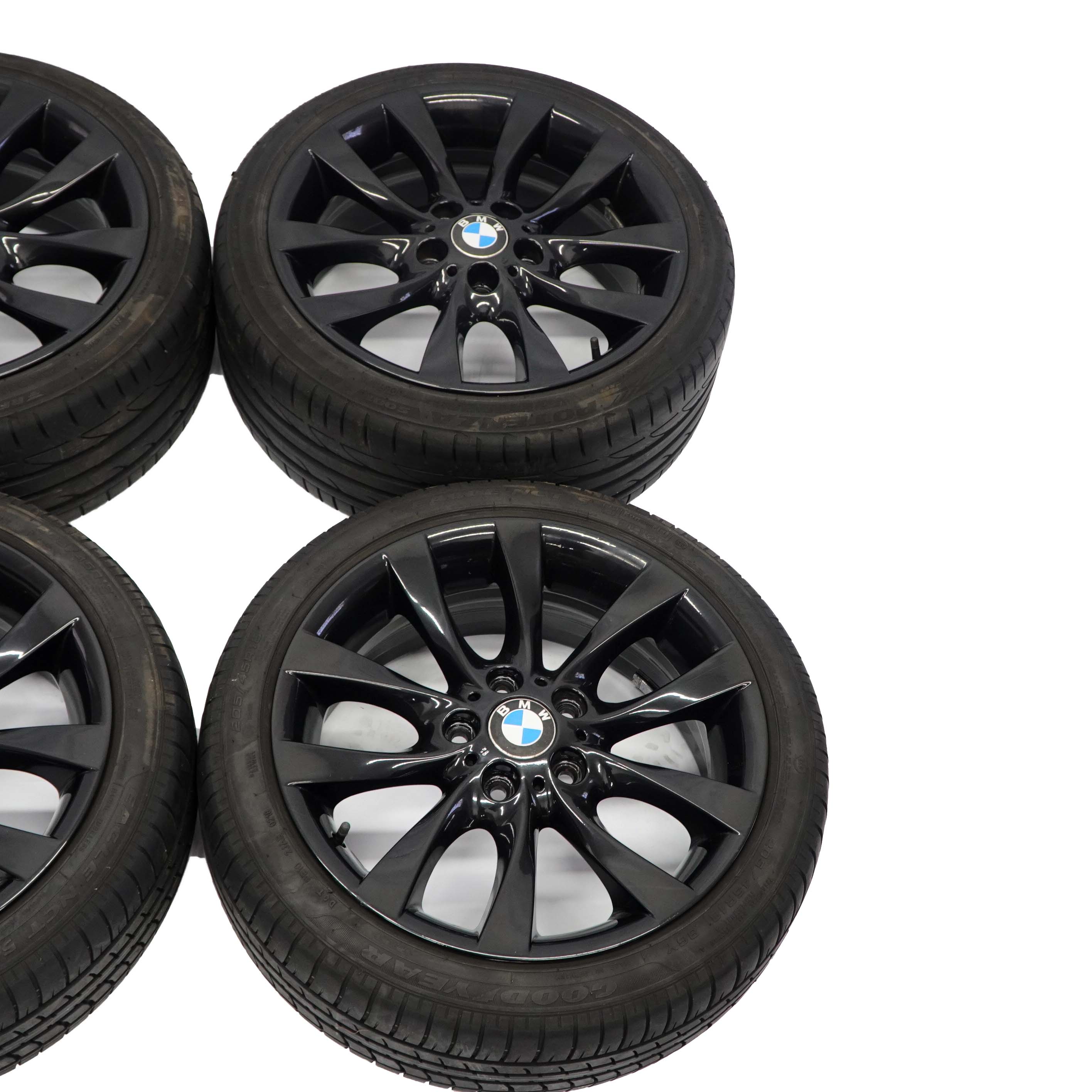 BMW E81 E82 E87 Komplettes 4x Alu Felge Alufelgen Reifen 18" V-Speiche 217