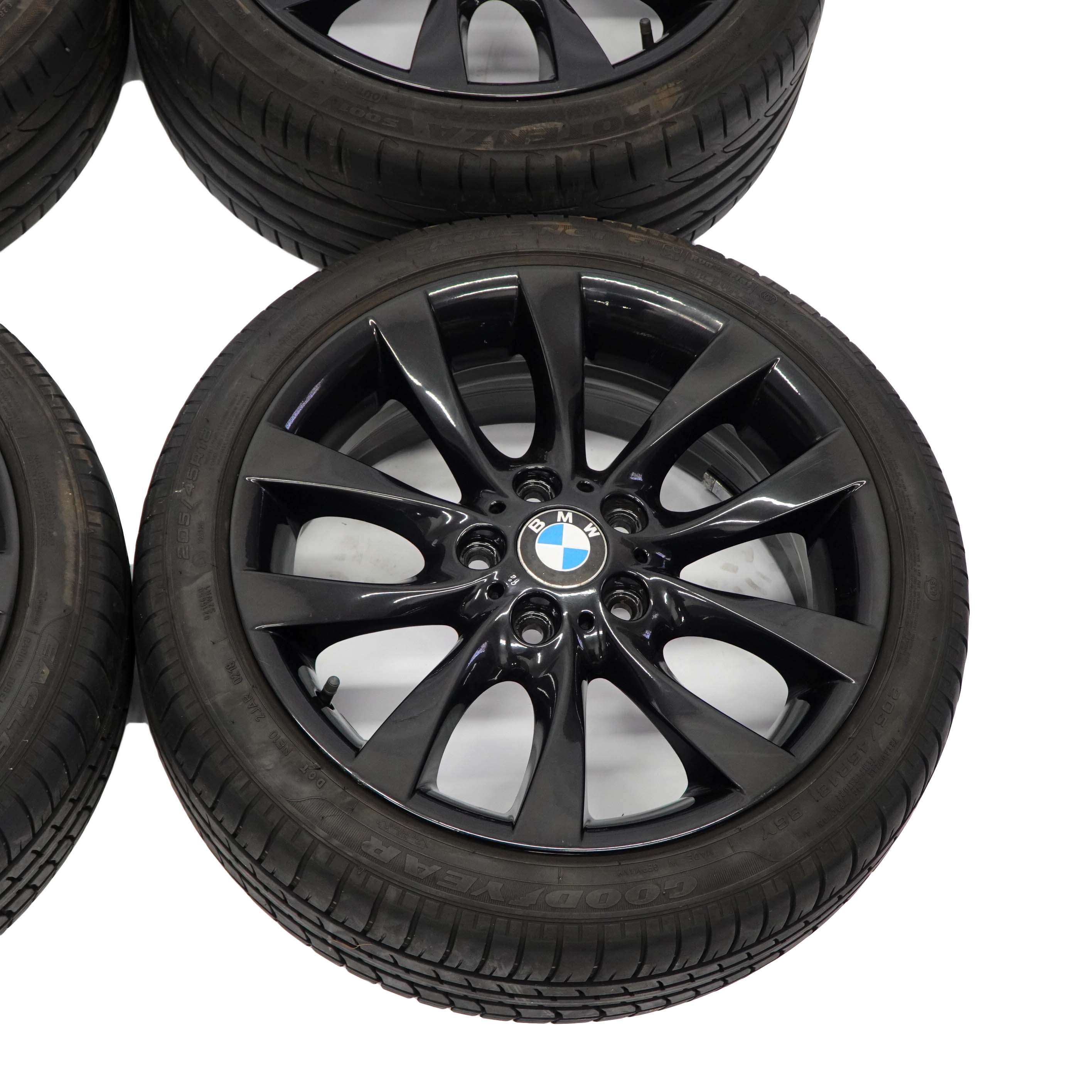 BMW E81 E82 E87 Komplettes 4x Alu Felge Alufelgen Reifen 18" V-Speiche 217