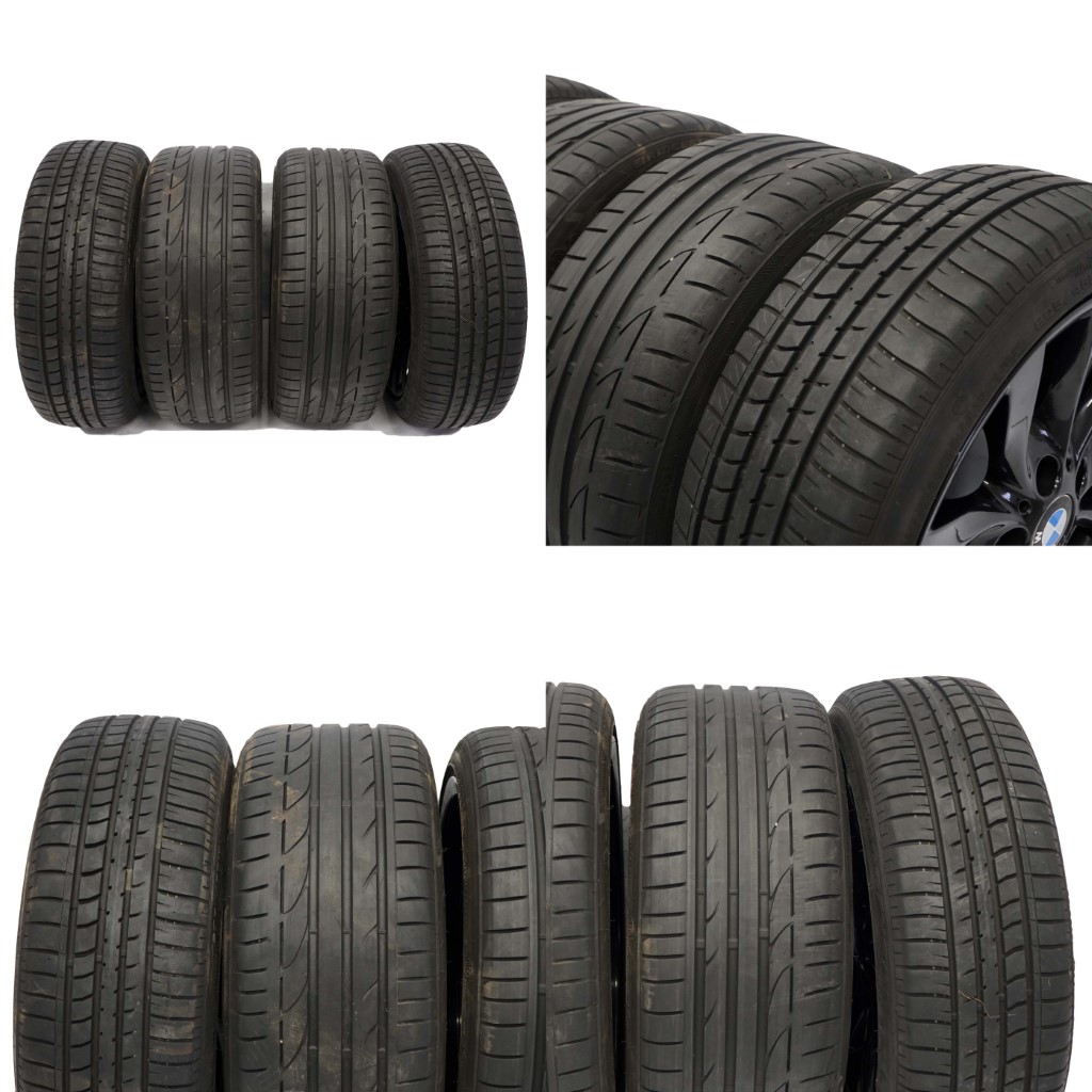 BMW E81 E82 E87 Komplettes 4x Alu Felge Alufelgen Reifen 18" V-Speiche 217