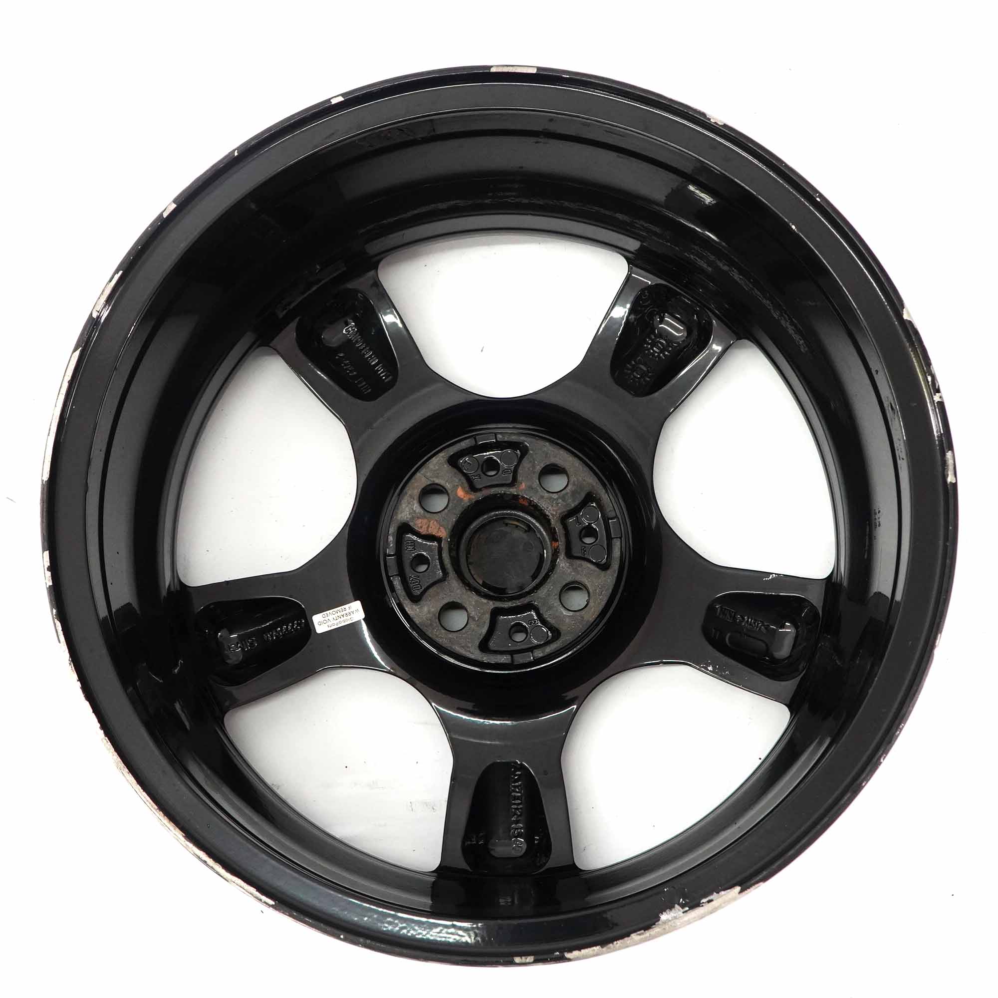 Mini Cooper One R50 R56 Noir Jantes Alu 7J 17" 5 etoile Pace Spoke 110 6777960