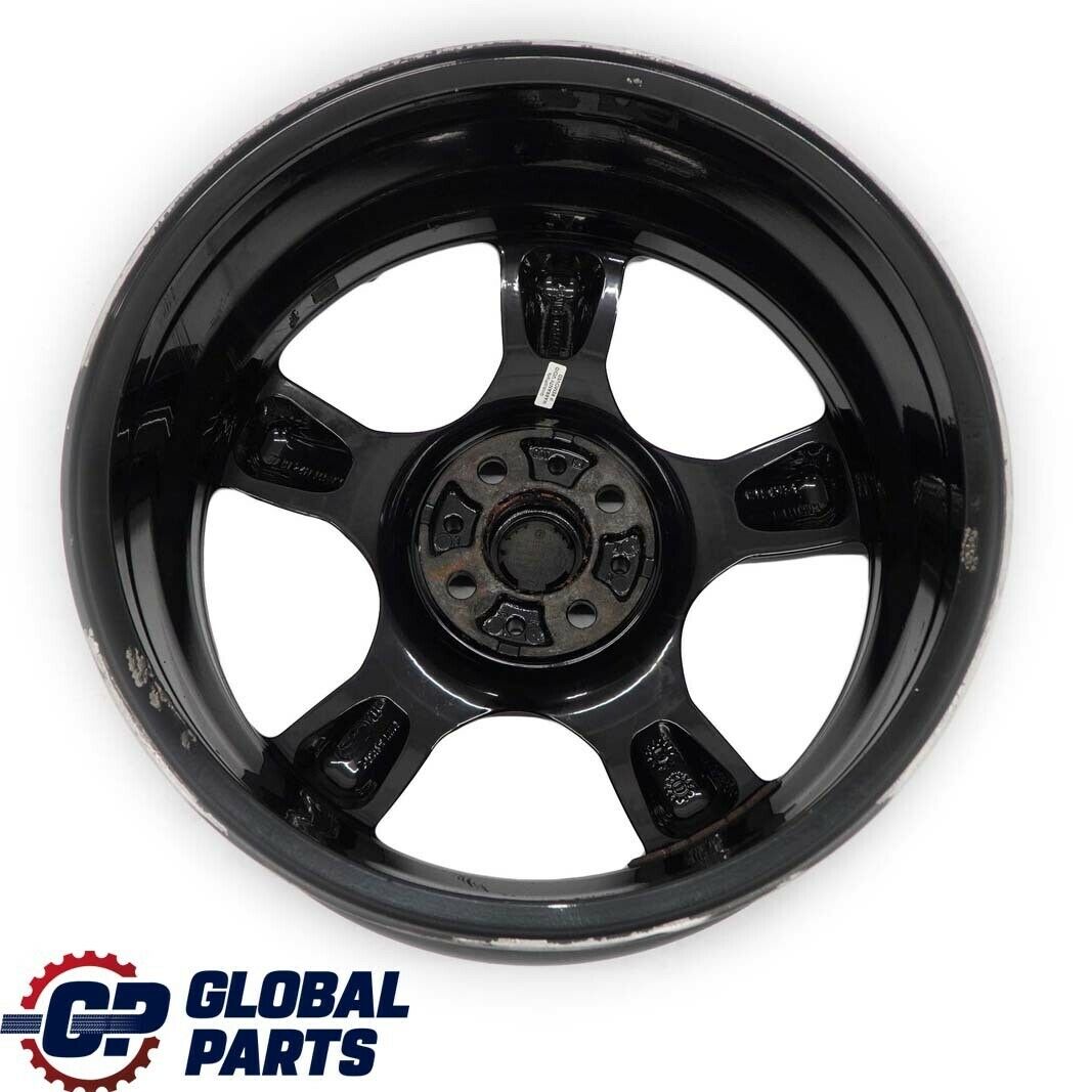 Mini Cooper One R50 R56 Alu Felge 7J 17" Schwarz 5 Star Pace Spoke 110 6777960