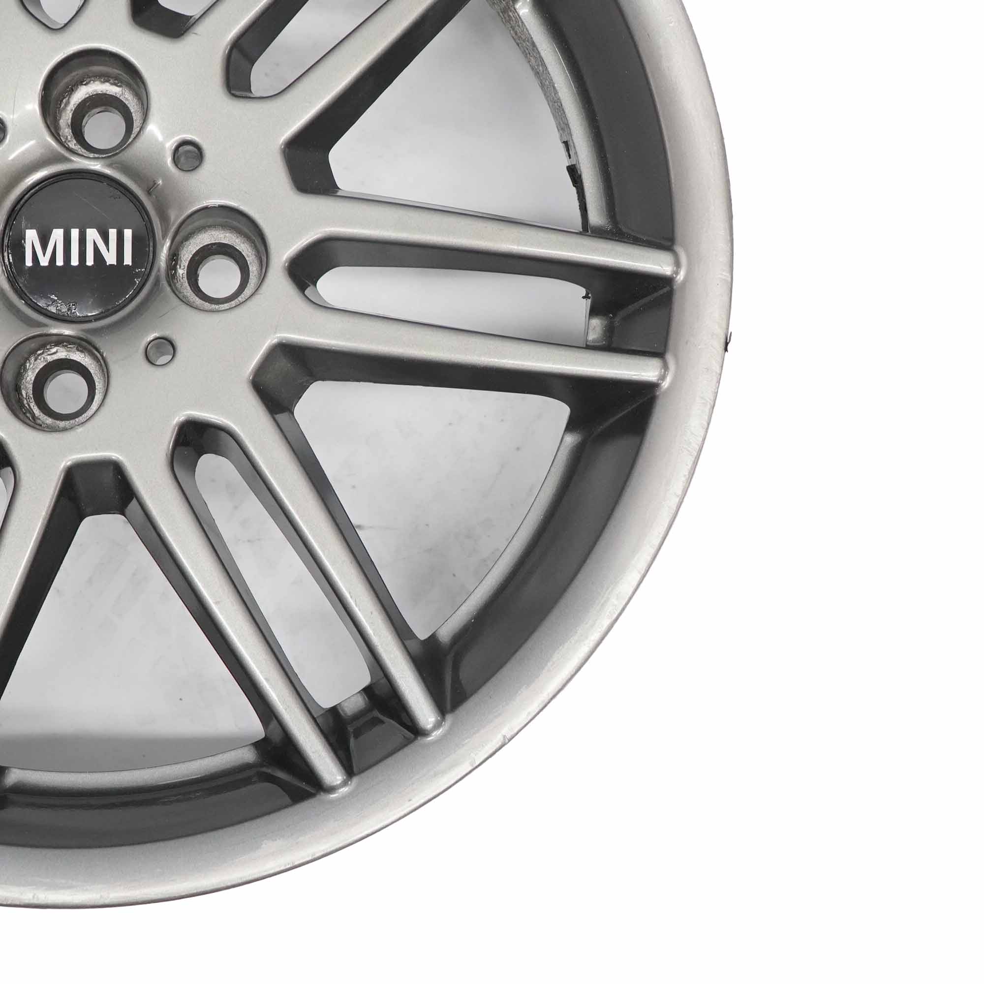 Mini Cooper R50 R53 R55 R56 Gris Jante 17" 7J ET:48 Double Spoke 99 6778426