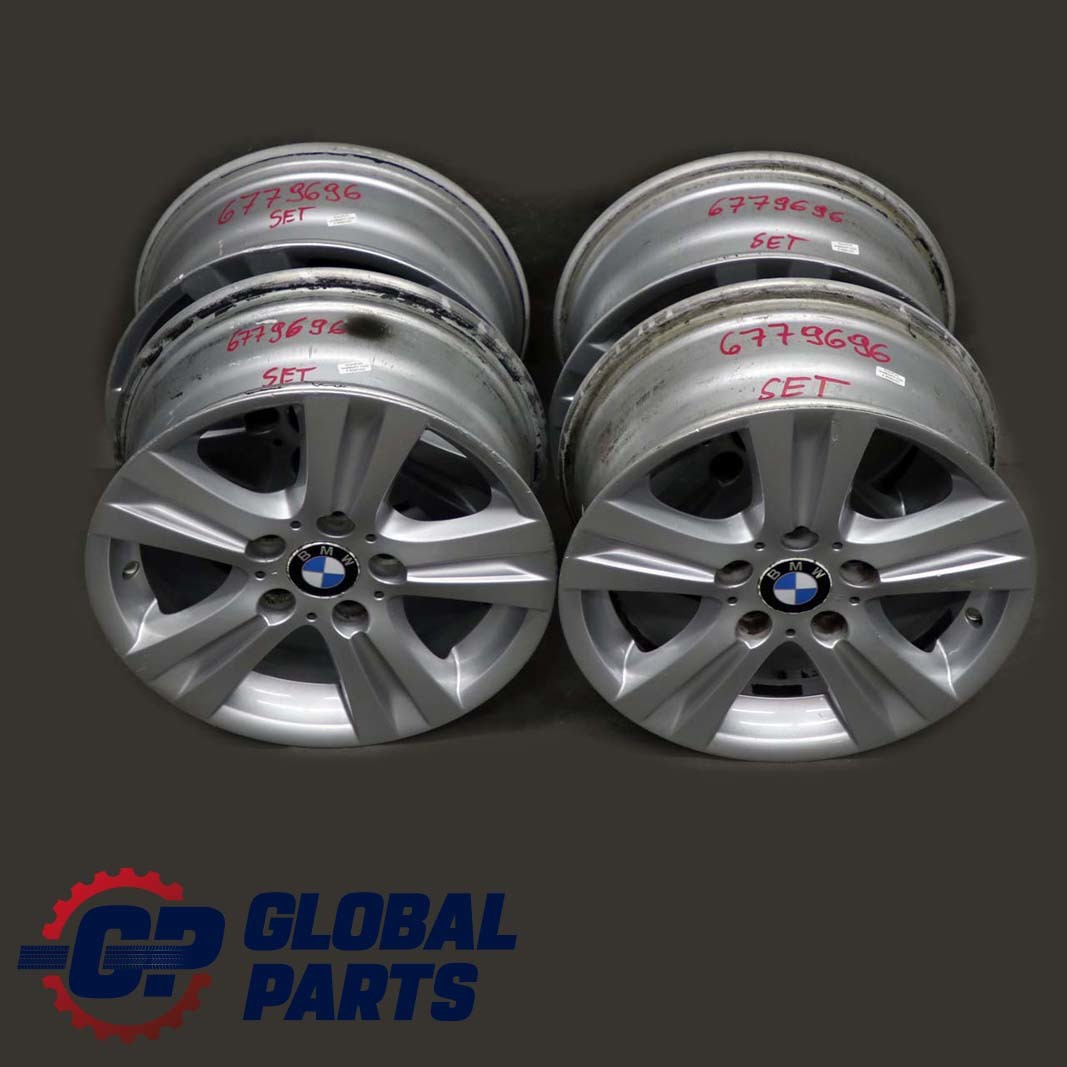 BMW E81 E87 E88 Komplette 4 x Alufelgen Rad Alu Felge 16"Doppelspeichen 222