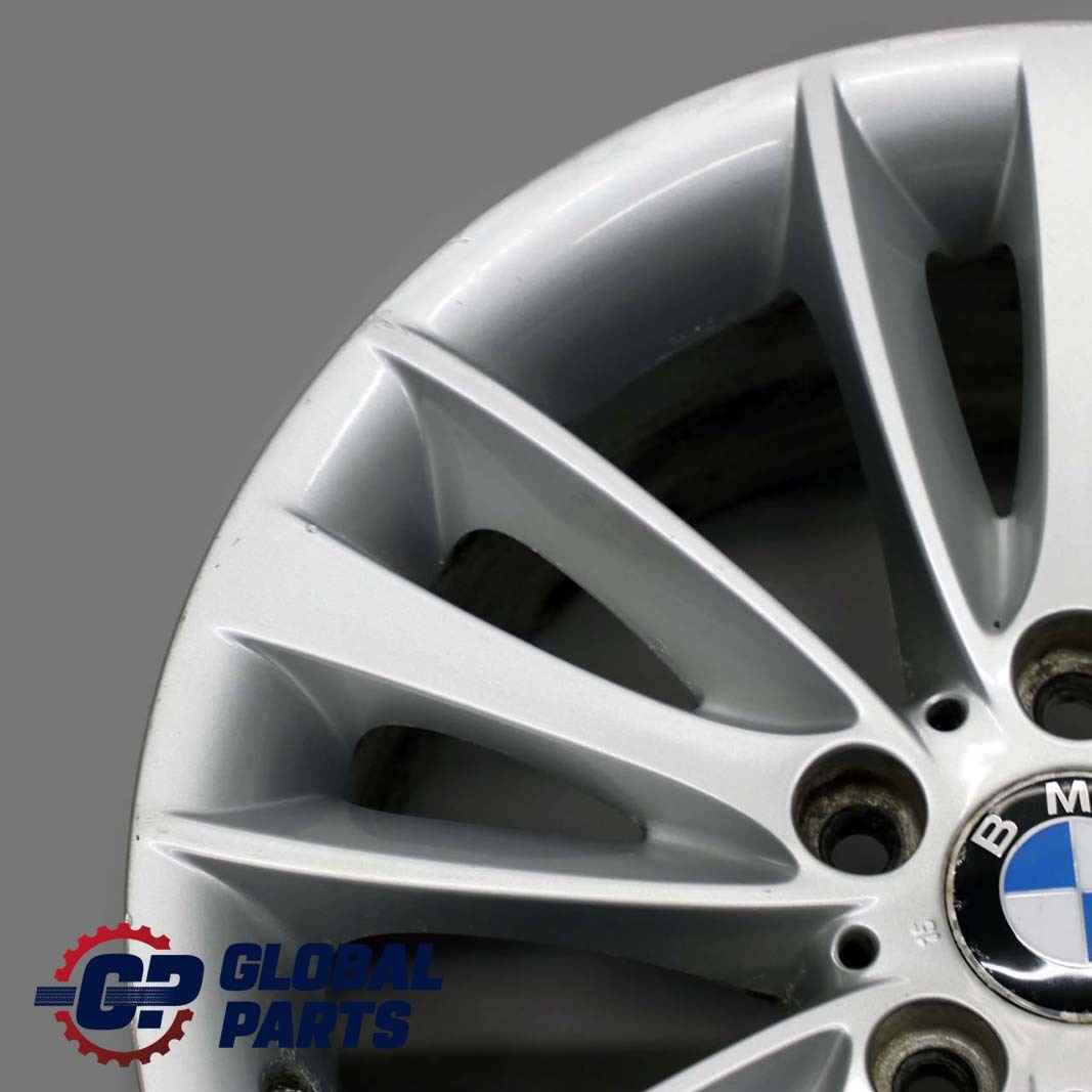 BMW E81 E82 E87 Silber Hinten Alu Felge Alufelge 18" 8,5J ET:52 W-Speiche 263