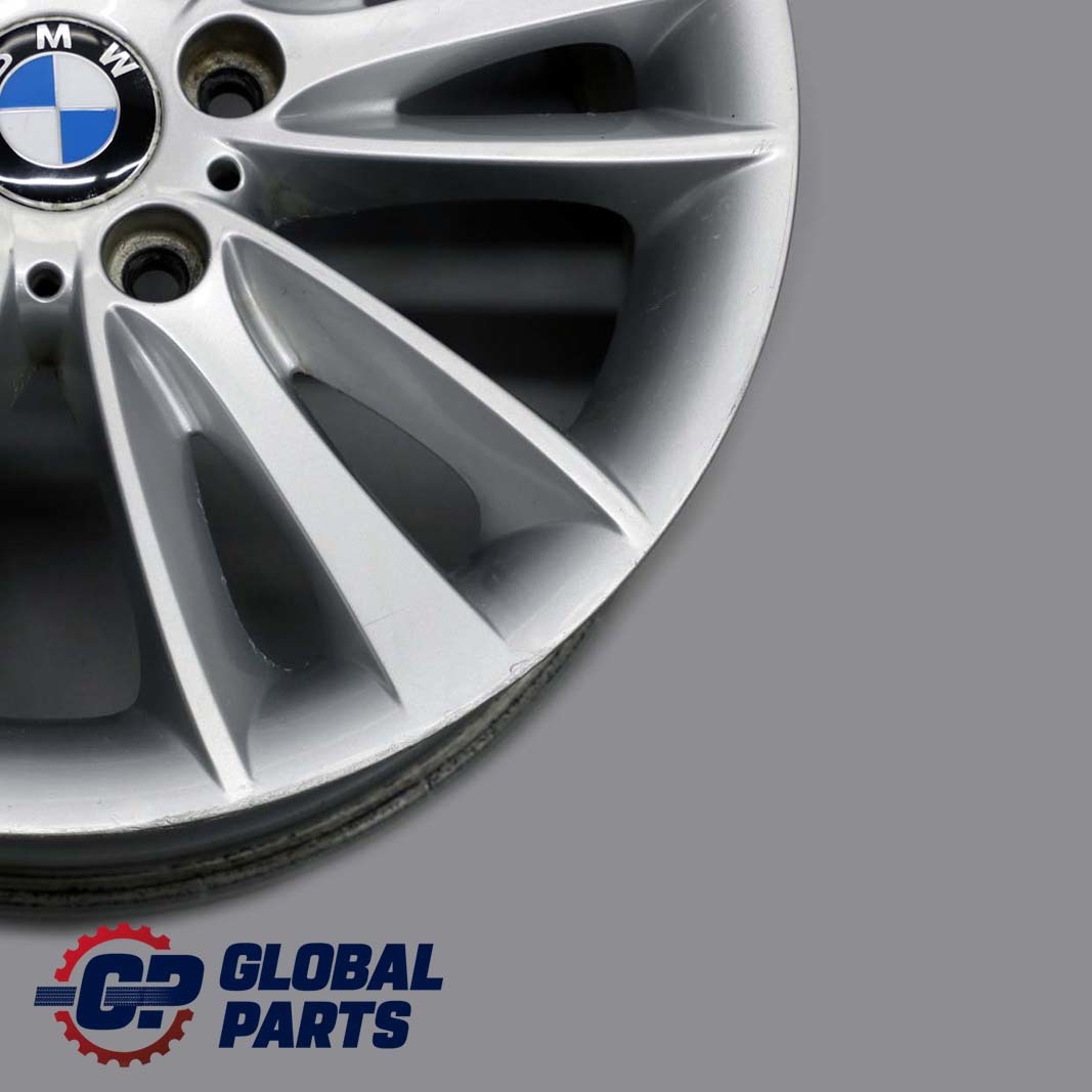 BMW E81 E82 E87 Silber Hinten Alu Felge Alufelge 18" 8,5J ET:52 W-Speiche 263