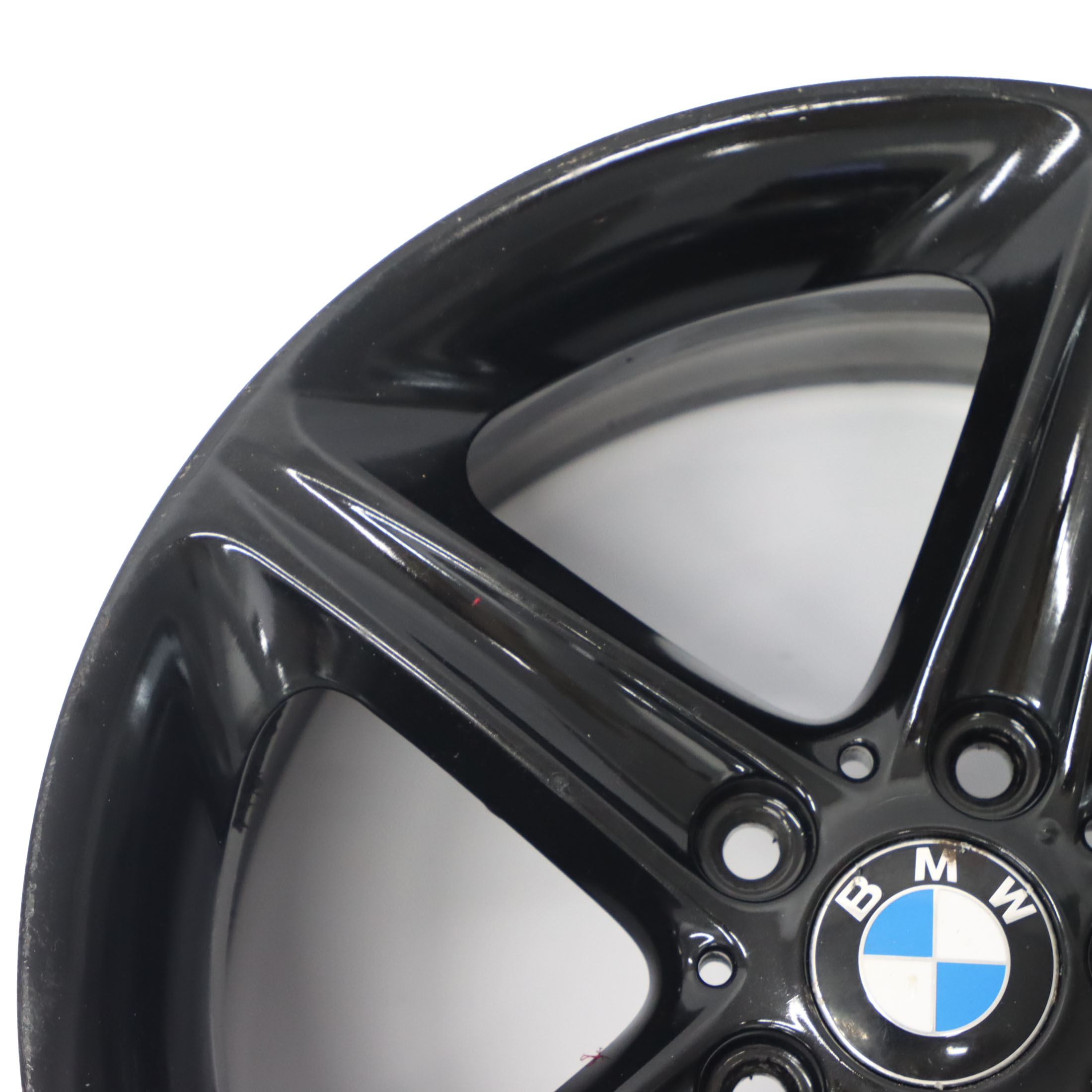 BMW E81 E87 LCI Black Alloy Wheel Rim 18" Star Spoke 264 8,5J ET:52 6779803