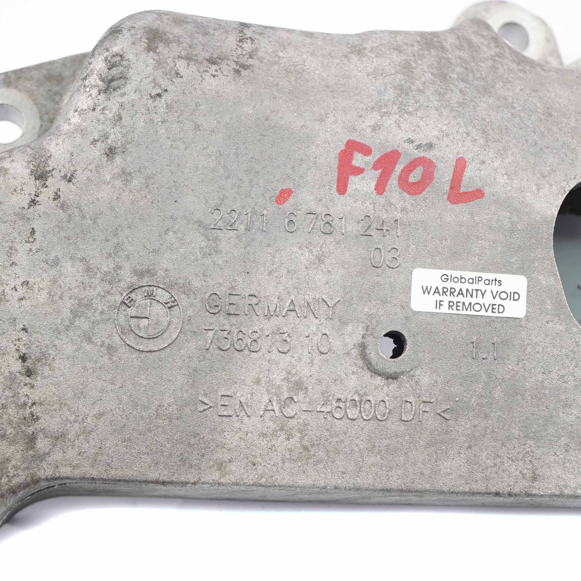 Engine Mount BMW F10 F11 520d 525d N47N Supporting Bracket Left N/S 6781241