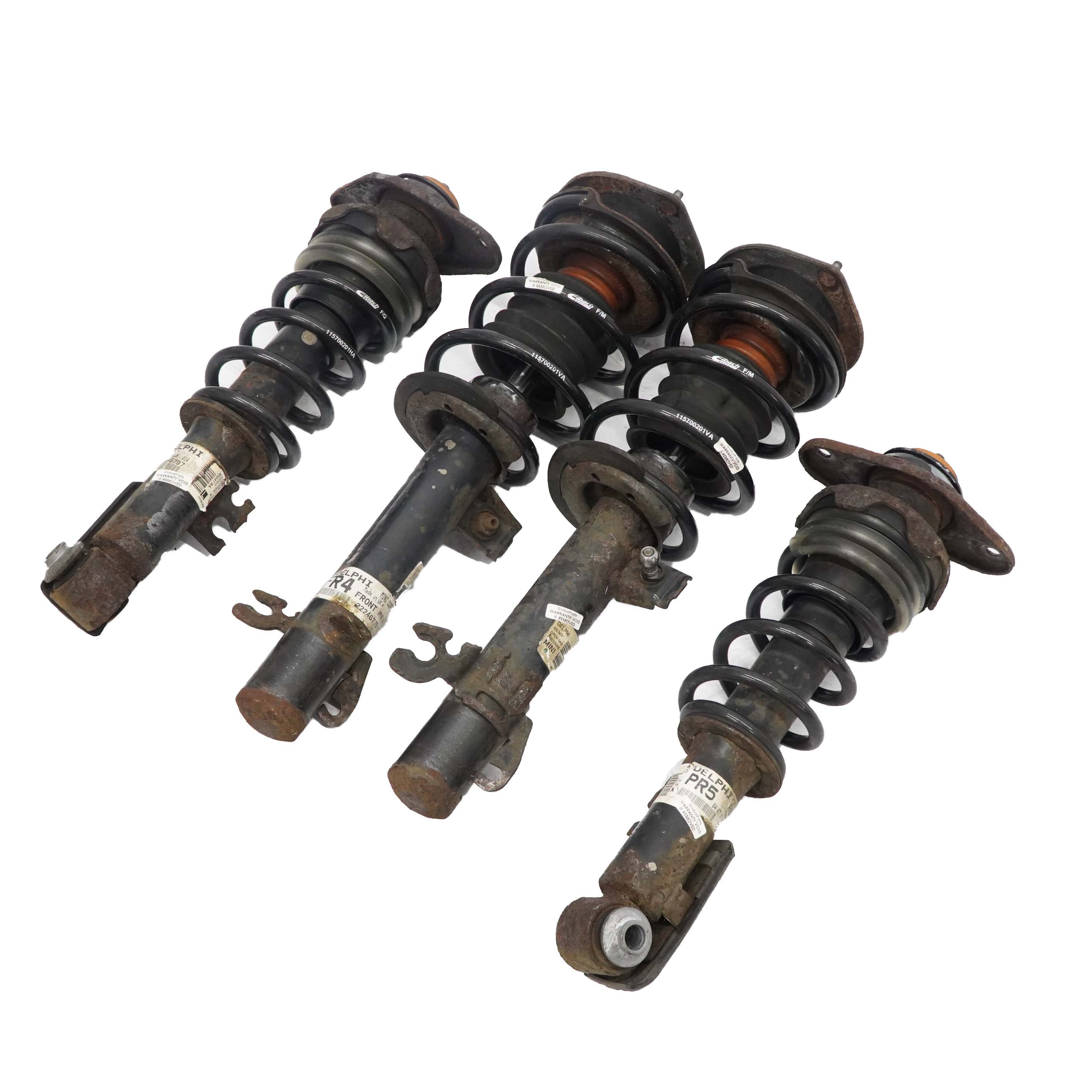 Mini R56 R58 Front Left Right Spring Strut Suspension Shock Absorber Eibach Set