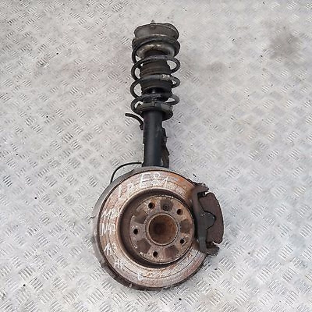 BMW E81 E82 118d N47 FRONT LEFT N/S LEG M-SPORT SUSPENSION AXLE BRAKE DISC HUB