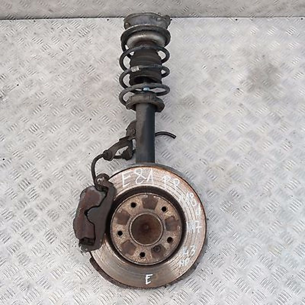 BMW E81 118d M-SPORT FRONT RIGHT O/S LEG SUSPENSION AXLE BRAKE DISC HUB