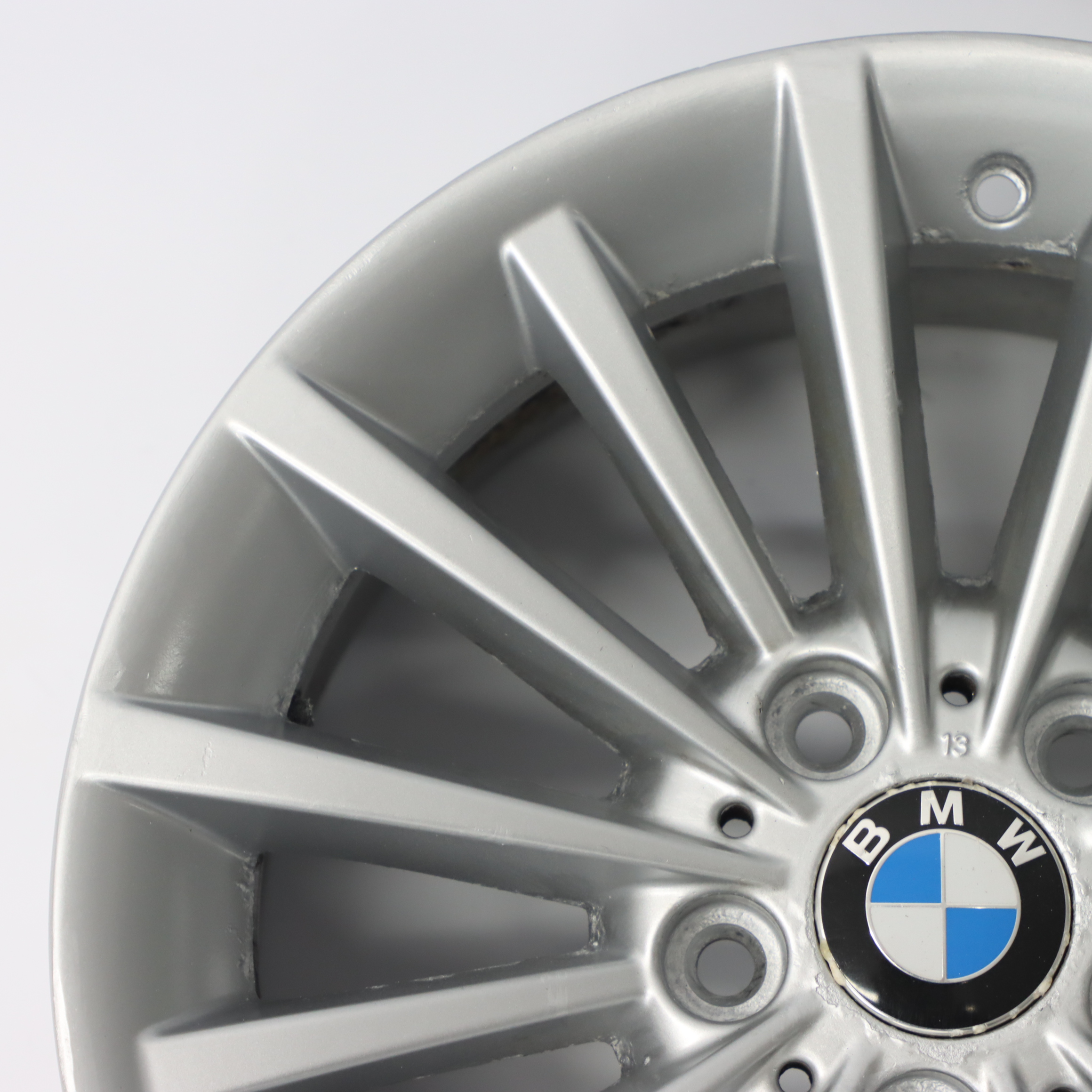 BMW E90 E91 E92 Silver Light Alloy Wheel Rim 17" Multispoke 284 8J ET:34 6783630