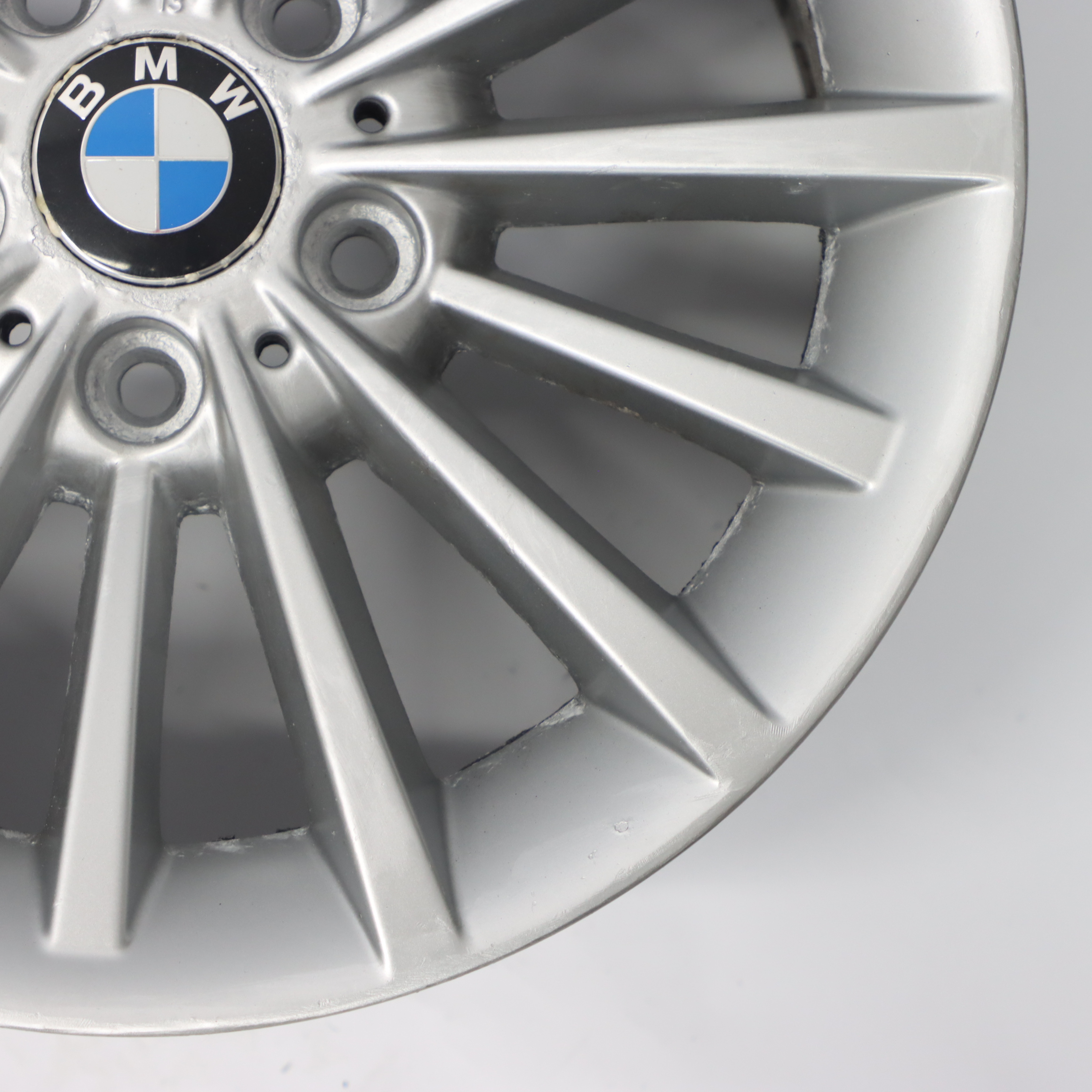 BMW E90 E91 E92 Silver Light Alloy Wheel Rim 17" Multispoke 284 8J ET:34 6783630