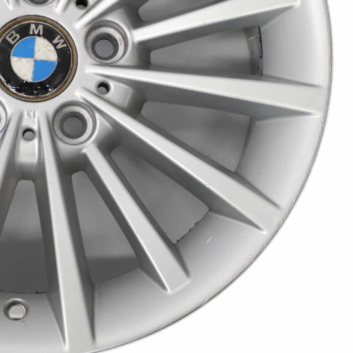 BMW E90 E91 E92 Silver Light Alloy Wheel Rim 17" Multispoke 284 8J ET:34 6783630